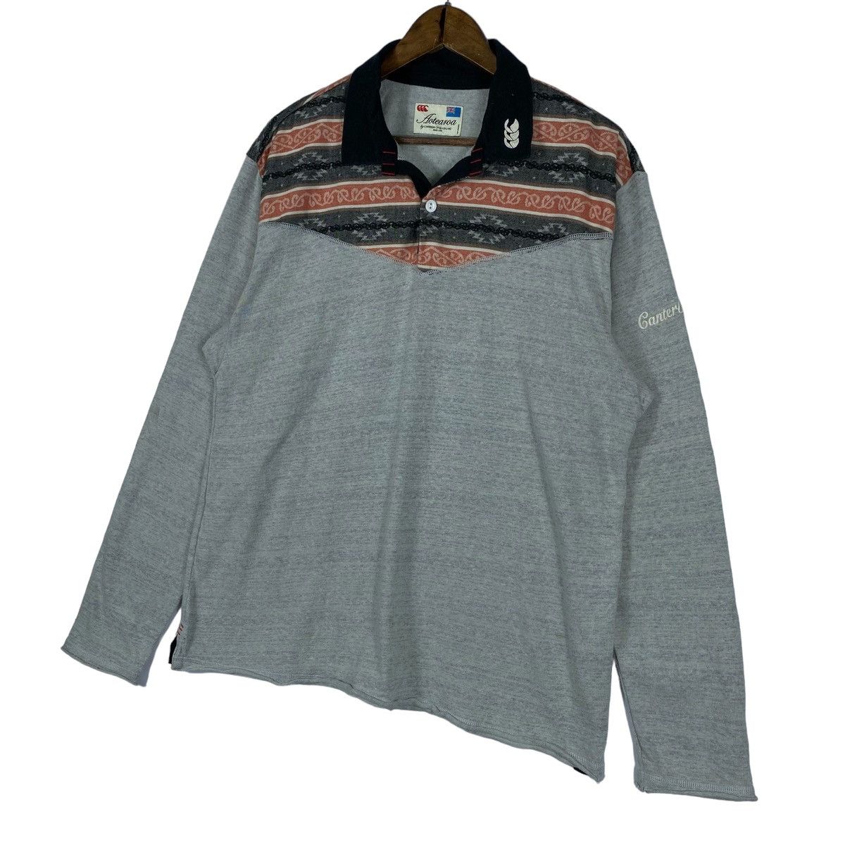 Vintage Aotearoa Canterbury New Zealand Rugby Shirt
