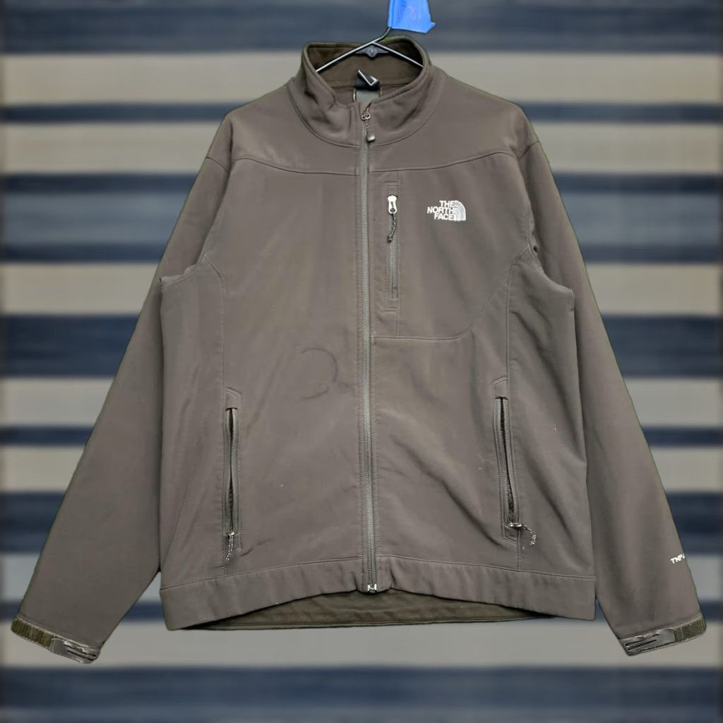The North Face The North Face Jacket Mens Large Brown Apex Bionic Softshell Windbreaker Zip Size US L / EU 52-54 / 3 - 1 Thumbnail