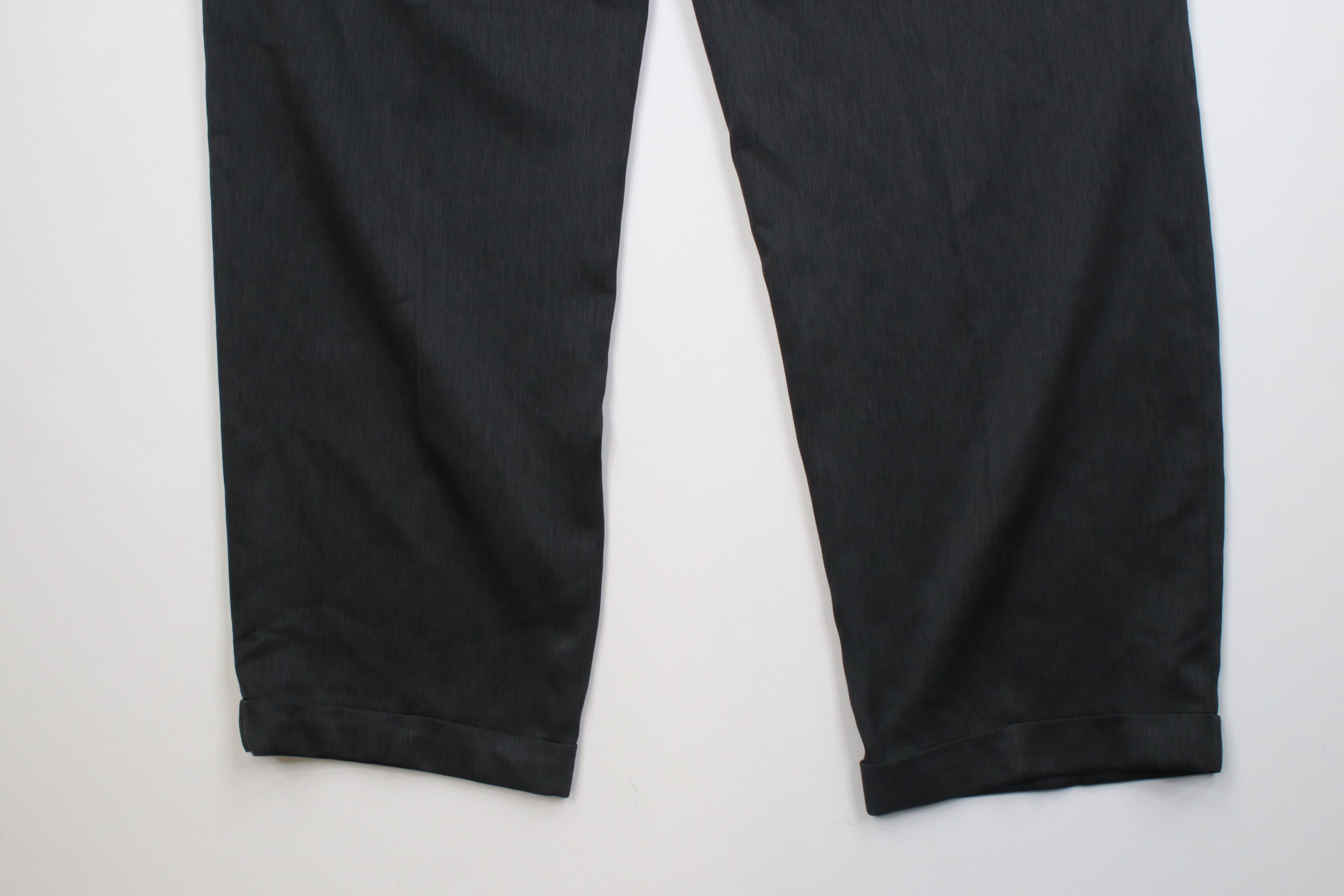 Vintage Vintage 90s Streetwear Wide Leg Chino Pants Charcoal Gray Size US 36 / EU 52 - 12 Thumbnail