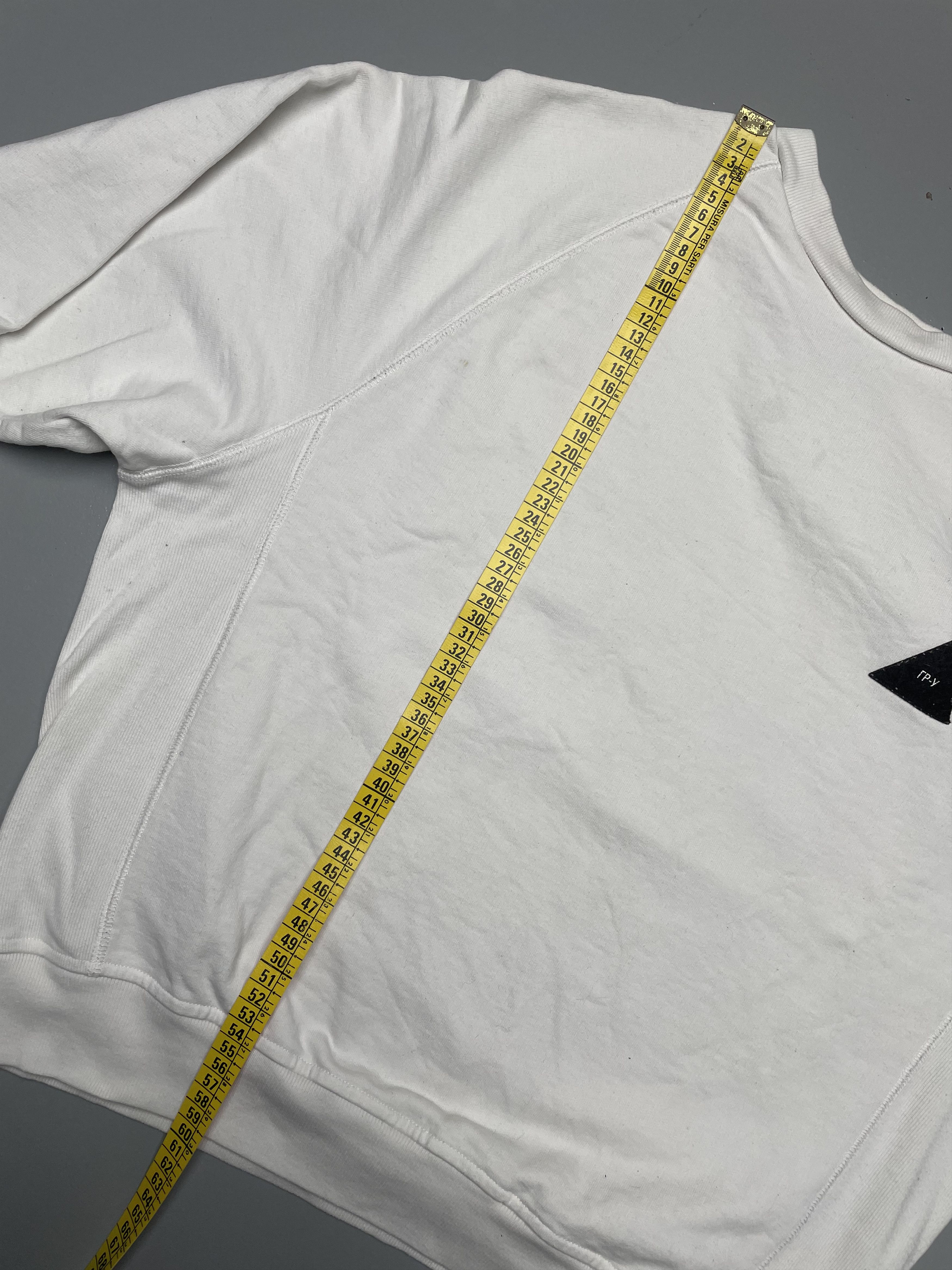Gosha Rubchinskiy Thrashed 2020 GR-Uniforma crewneck - size S Size US S / EU 44-46 / 1 - 10 Thumbnail