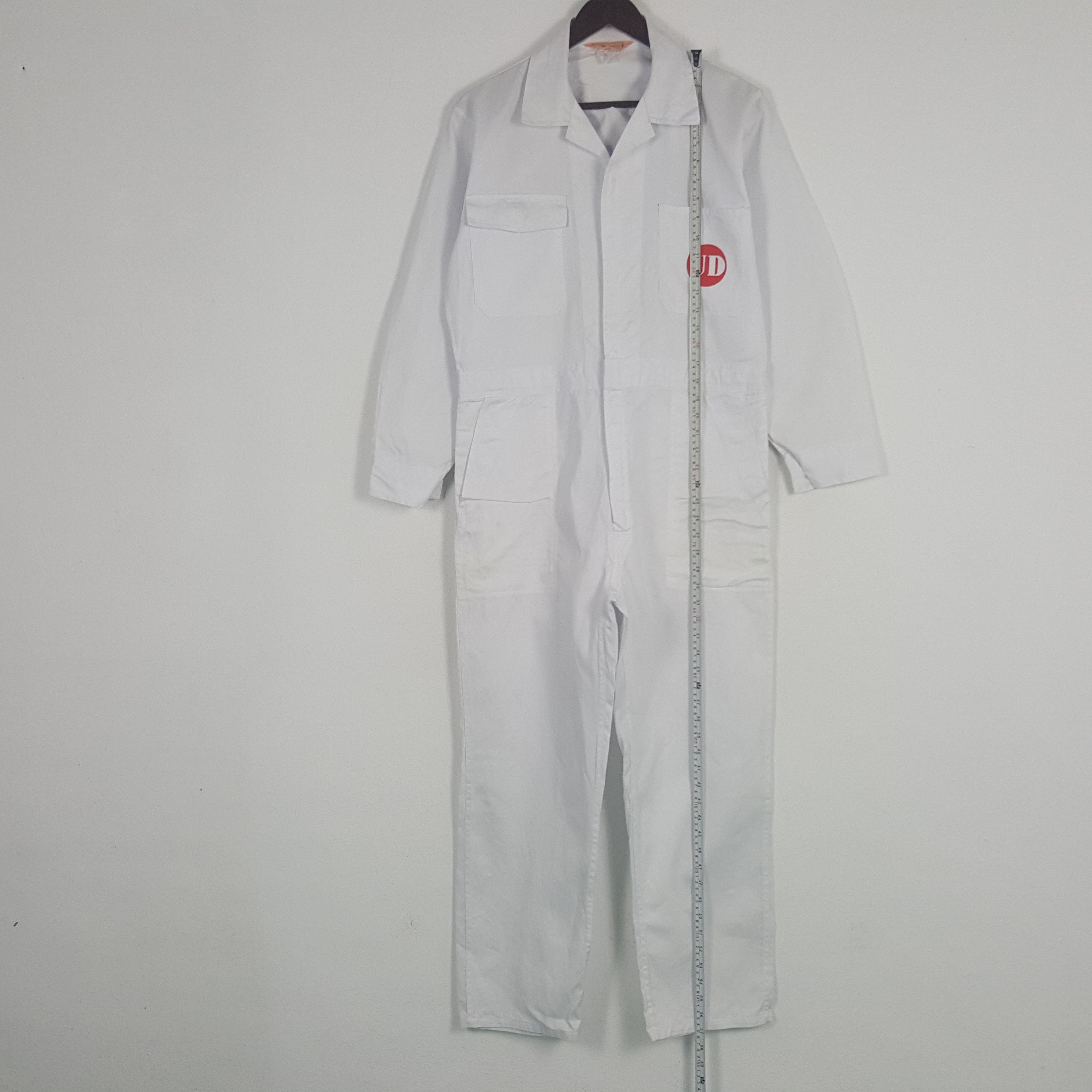 Japanese Brand × Sports Specialties × Vintage Vintage Nissan-Diesel Japan Worker Jumpsuit Coverall Jacket Size US M / EU 48-50 / 2 - 6 Thumbnail