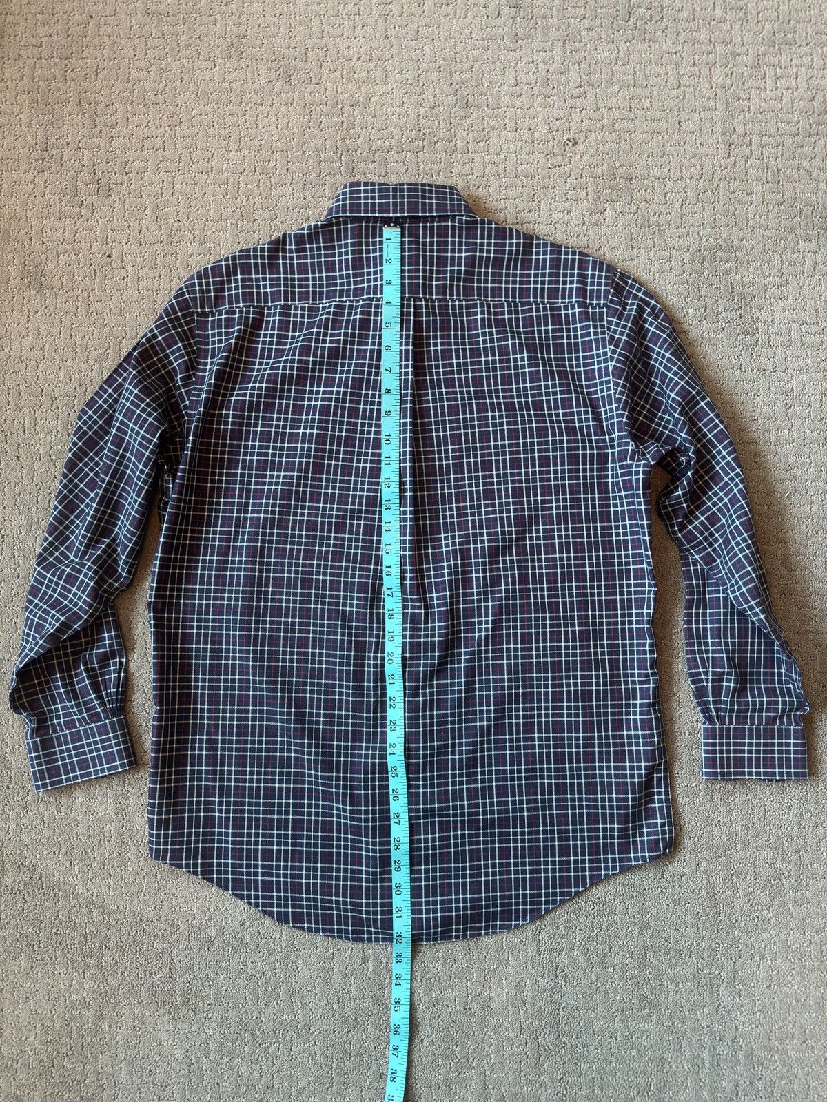 Brooks Brothers × Vintage Tartan Dress Shirt Size US M / EU 48-50 / 2 - 5 Thumbnail