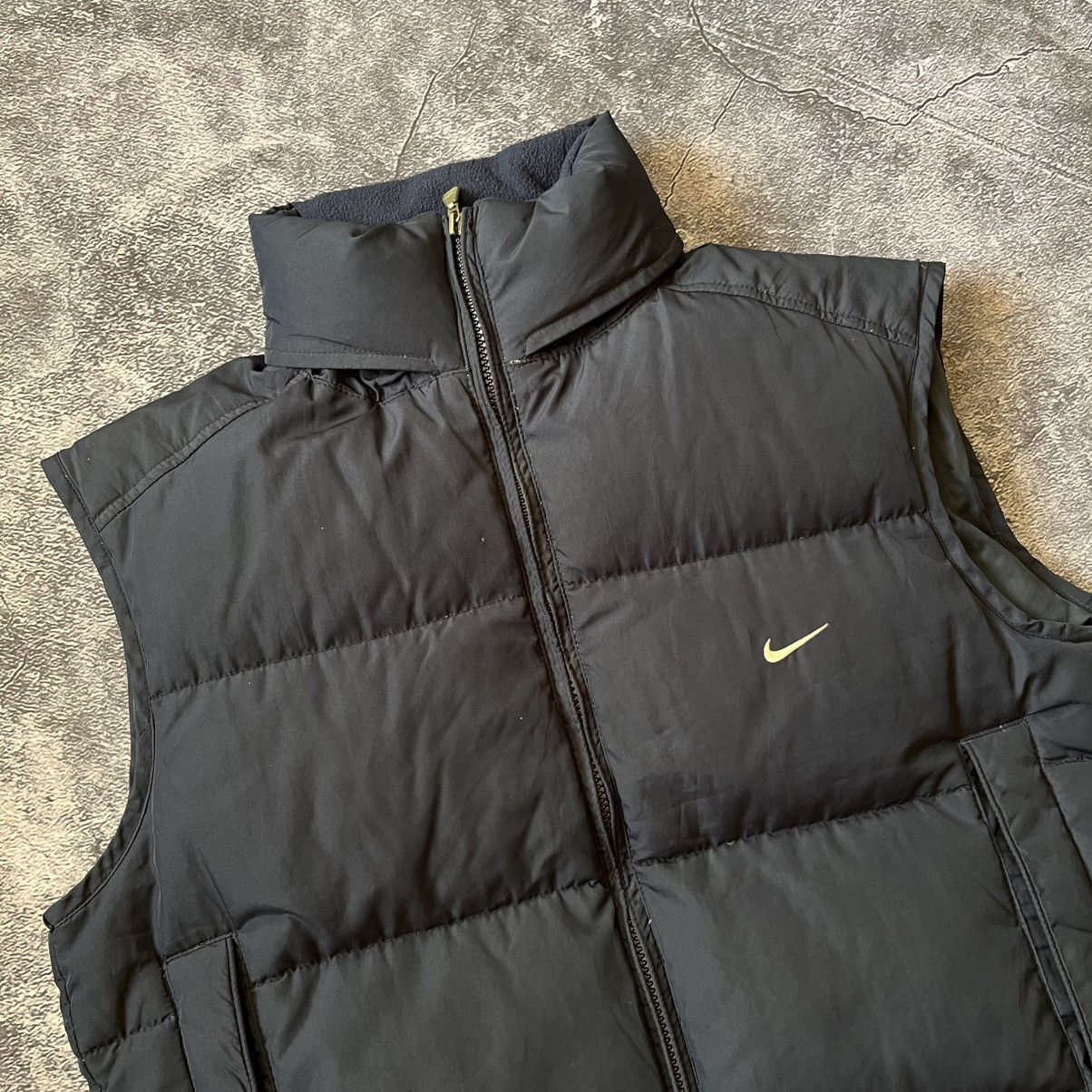 Nike Nike Vintage 90s Down Puffer Vest Size US M / EU 48-50 / 2 - 2 Thumbnail
