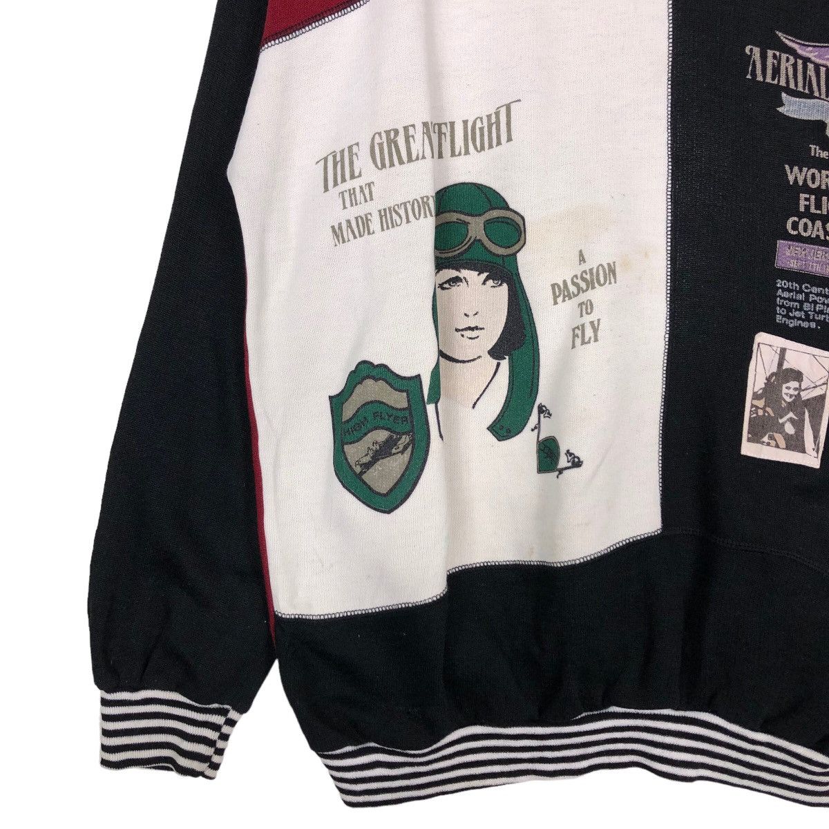 Japanese Brand 🔥Vintage Made in UK Sweatshirt Punk Design Big Logo Size US M / EU 48-50 / 2 - 4 Thumbnail