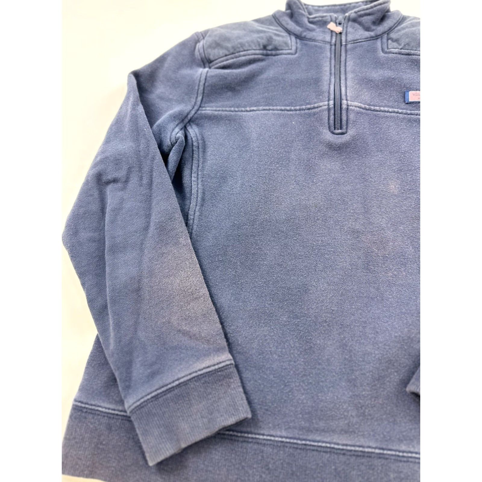 Vineyard Vines Vineyard Vines Sweatshirt Womens Size S Blue 1/4 Zip Pullover Activewear -2 Size S / US 4 / IT 40 - 3 Thumbnail