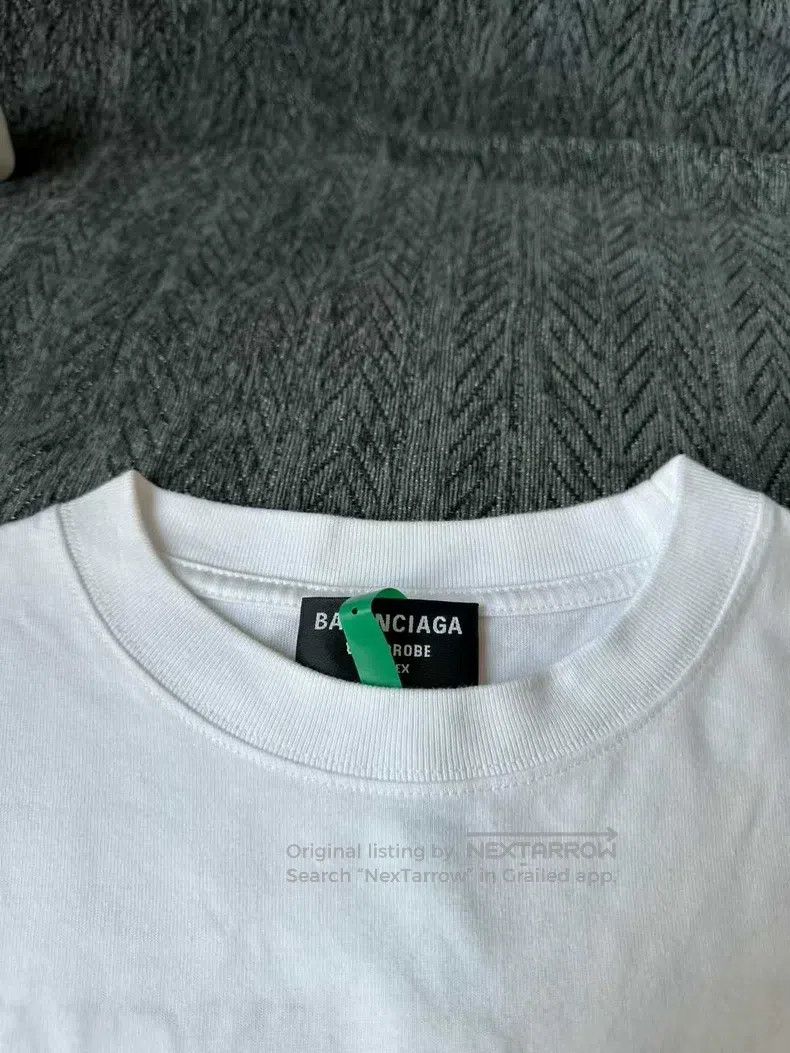 Balenciaga Balenciaga Front and Back Embroidered Short Sleeve Size US XS / EU 42 / 0 - 3 Thumbnail