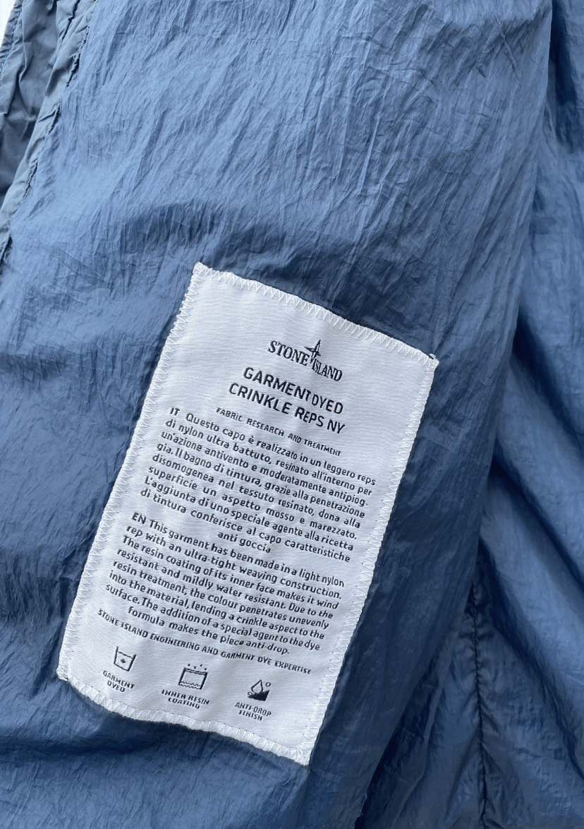 Stone Island STONE ISLAND garment dyed crinkle reps ny blouson jacket Size US M / EU 48-50 / 2 - 6 Thumbnail