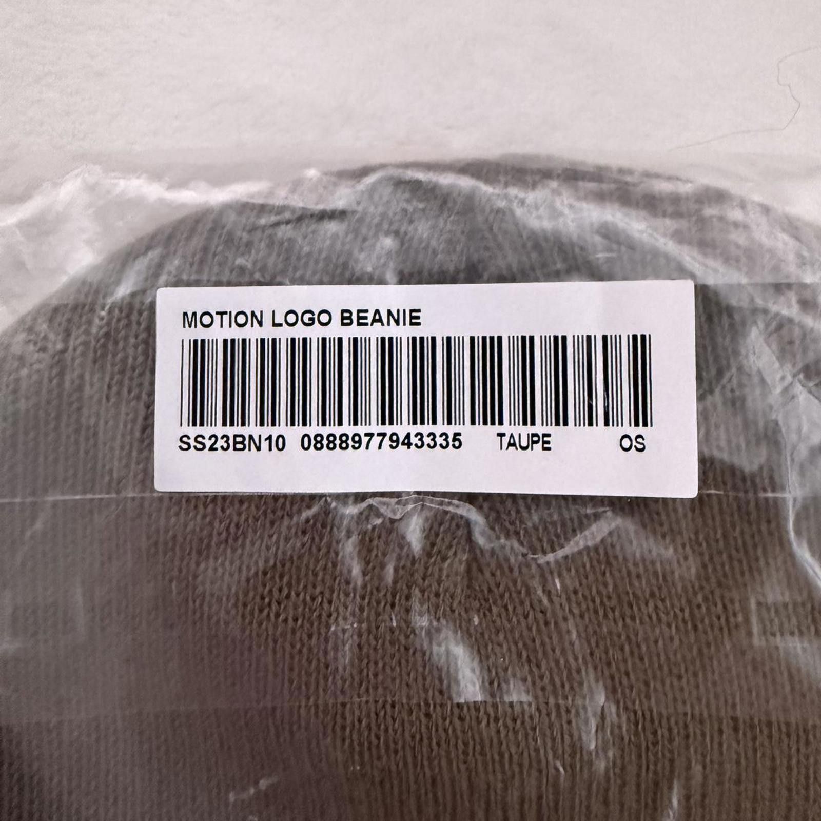 Supreme 2023 Supreme Motion Logo Beanie 'Taupe' Size ONE SIZE - 4 Thumbnail