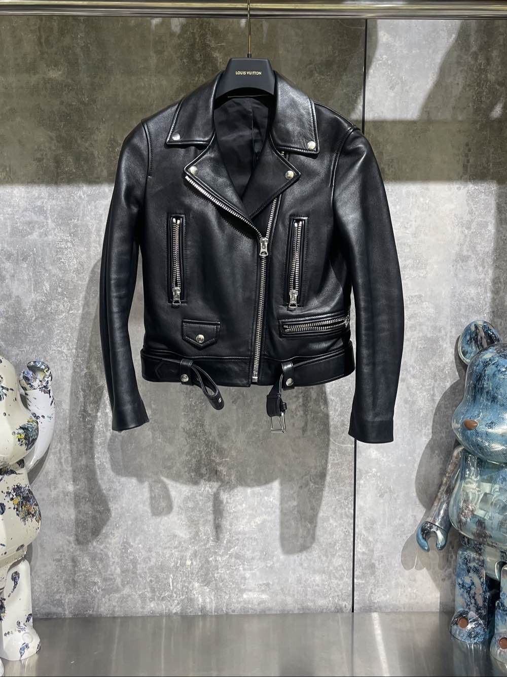 Acne Studios Acne Studios Lambskin Leather Biker Jacket Size 36 Size XS / US 0-2 / IT 36-38 - 1 Thumbnail