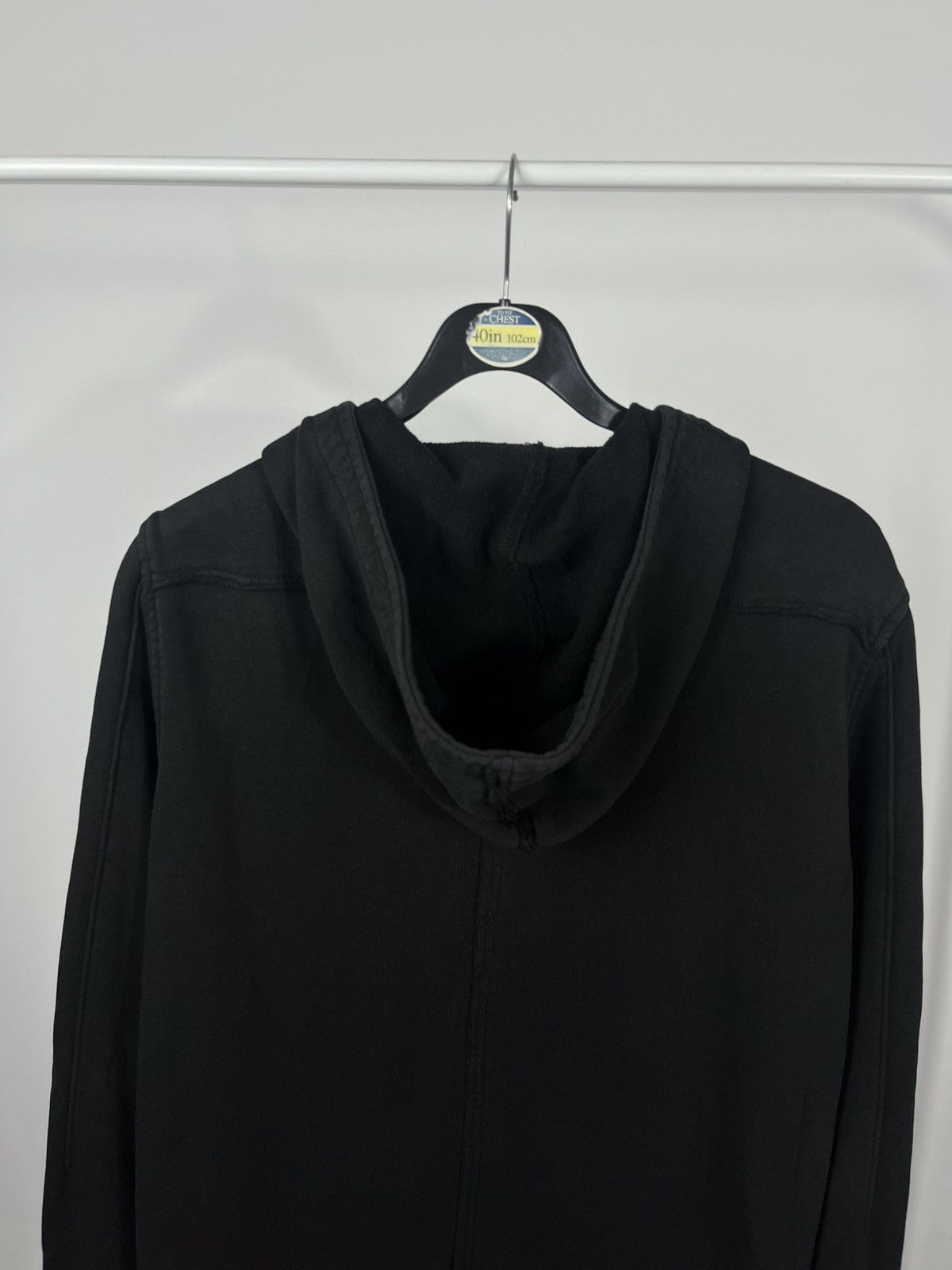 Other Black Multi-Zip Hoodie with Faux Leather Panels Y2K Style Size US L / EU 52-54 / 3 - 9 Thumbnail