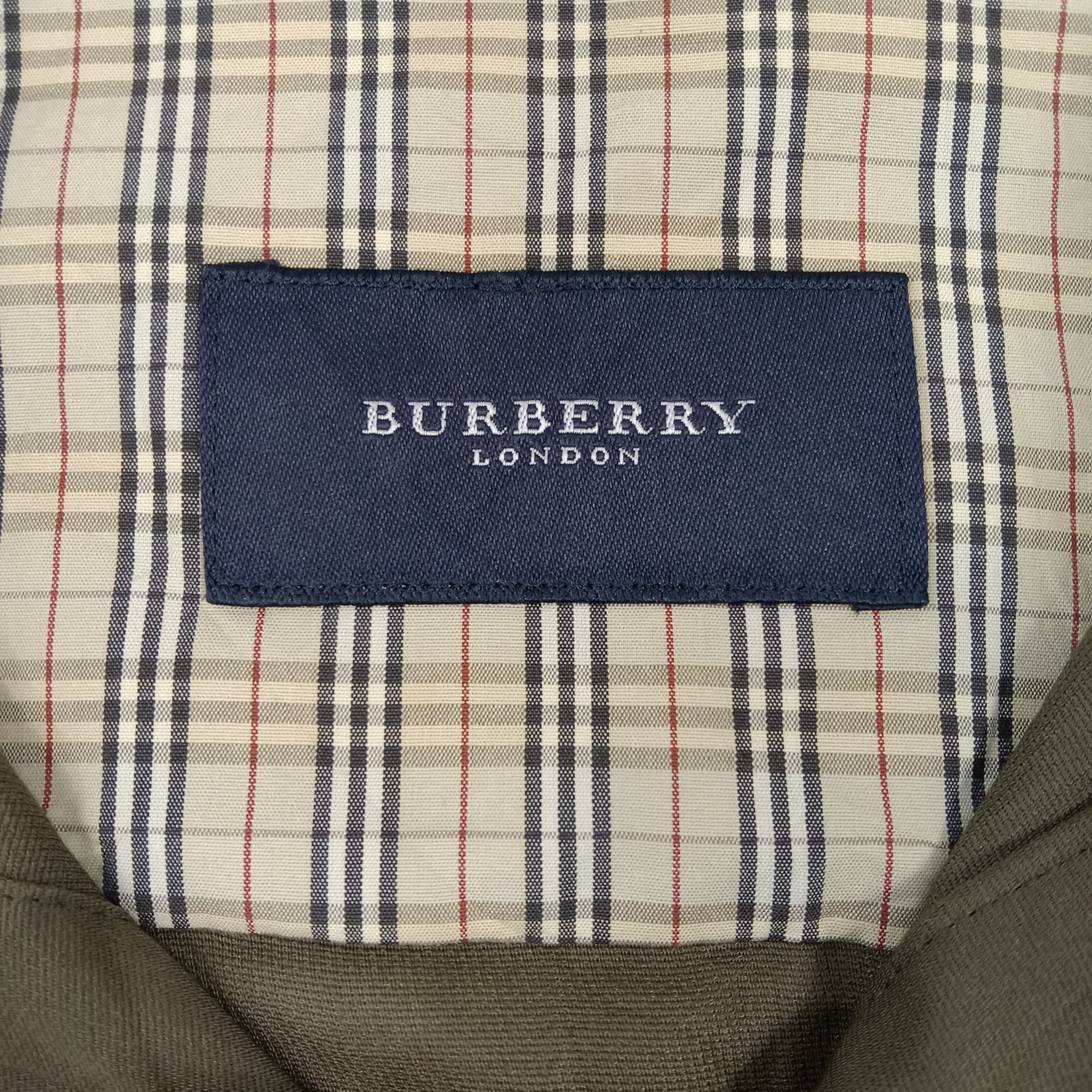 Burberry × Vintage Burberry London Designer Shirt Button Up Size US L / EU 52-54 / 3 - 4 Thumbnail
