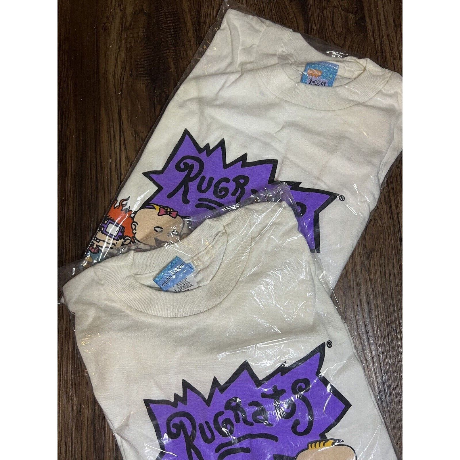 Nickelodeon Vintage Rugrats 1998 T Shirt Viacom RARE YOUTH L SEALED Size US L / EU 52-54 / 3 - 7 Thumbnail
