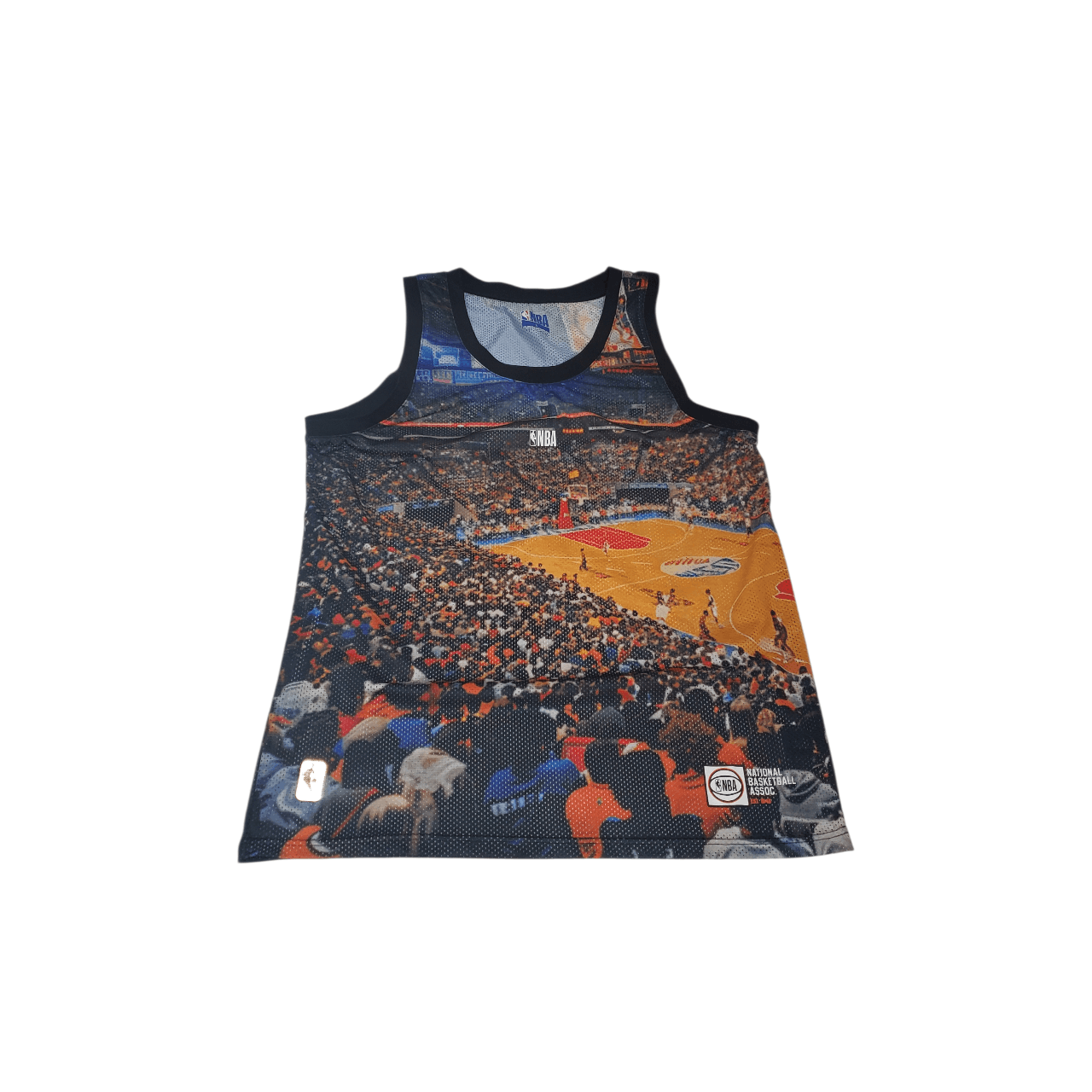 Vintage NBA All Over Print Basketball Court Jersey Size US L / EU 52-54 / 3 - 1 Thumbnail