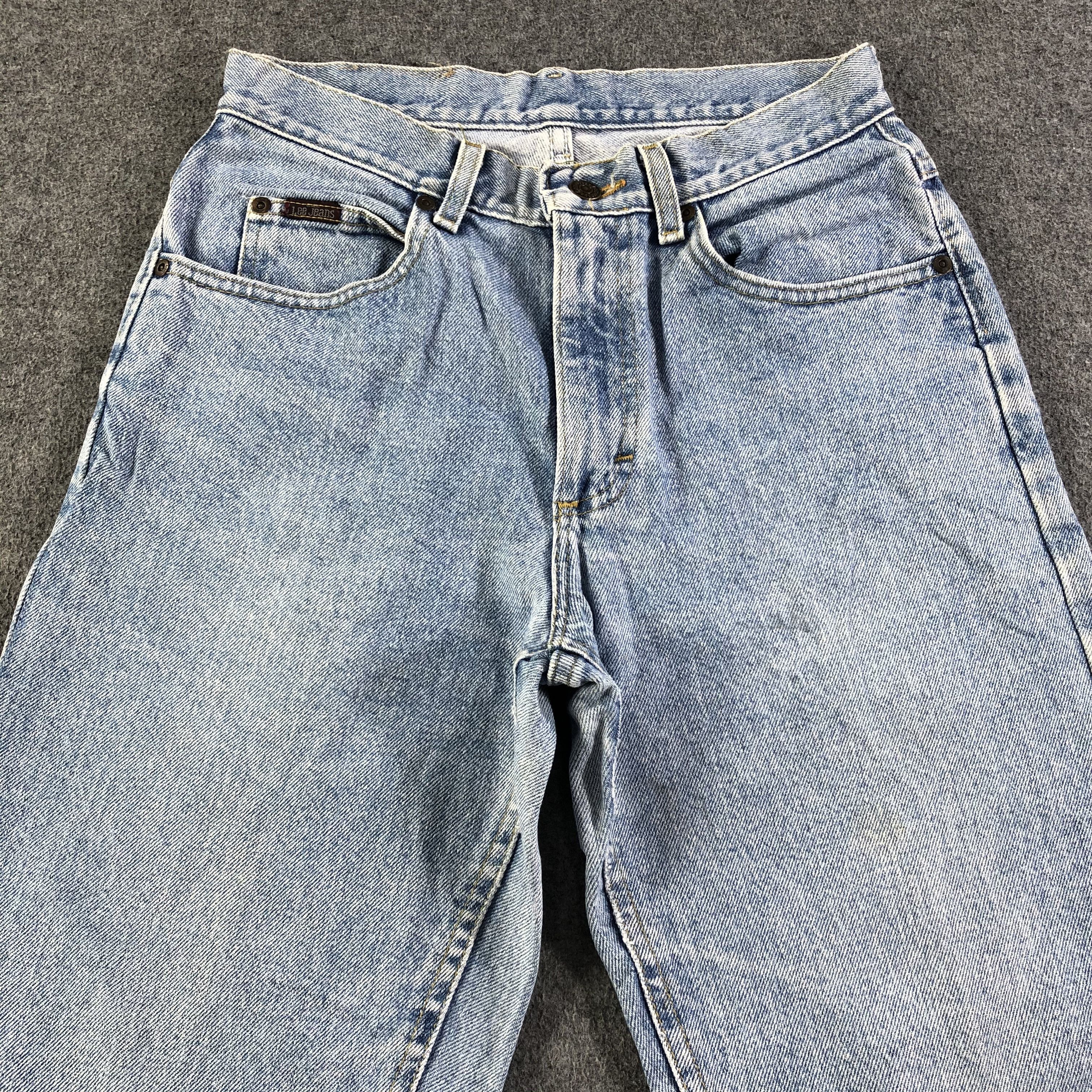 Japanese Brand Vintage Blue Wash Lee Jeans-J2851 Size US 29 - 3 Thumbnail