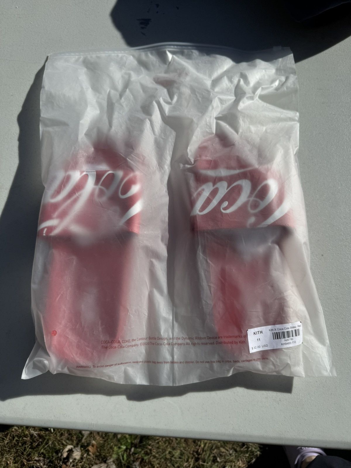 Coca Cola × Kith Kith Coke Red Slides Size US 11 / EU 44 - 3 Thumbnail