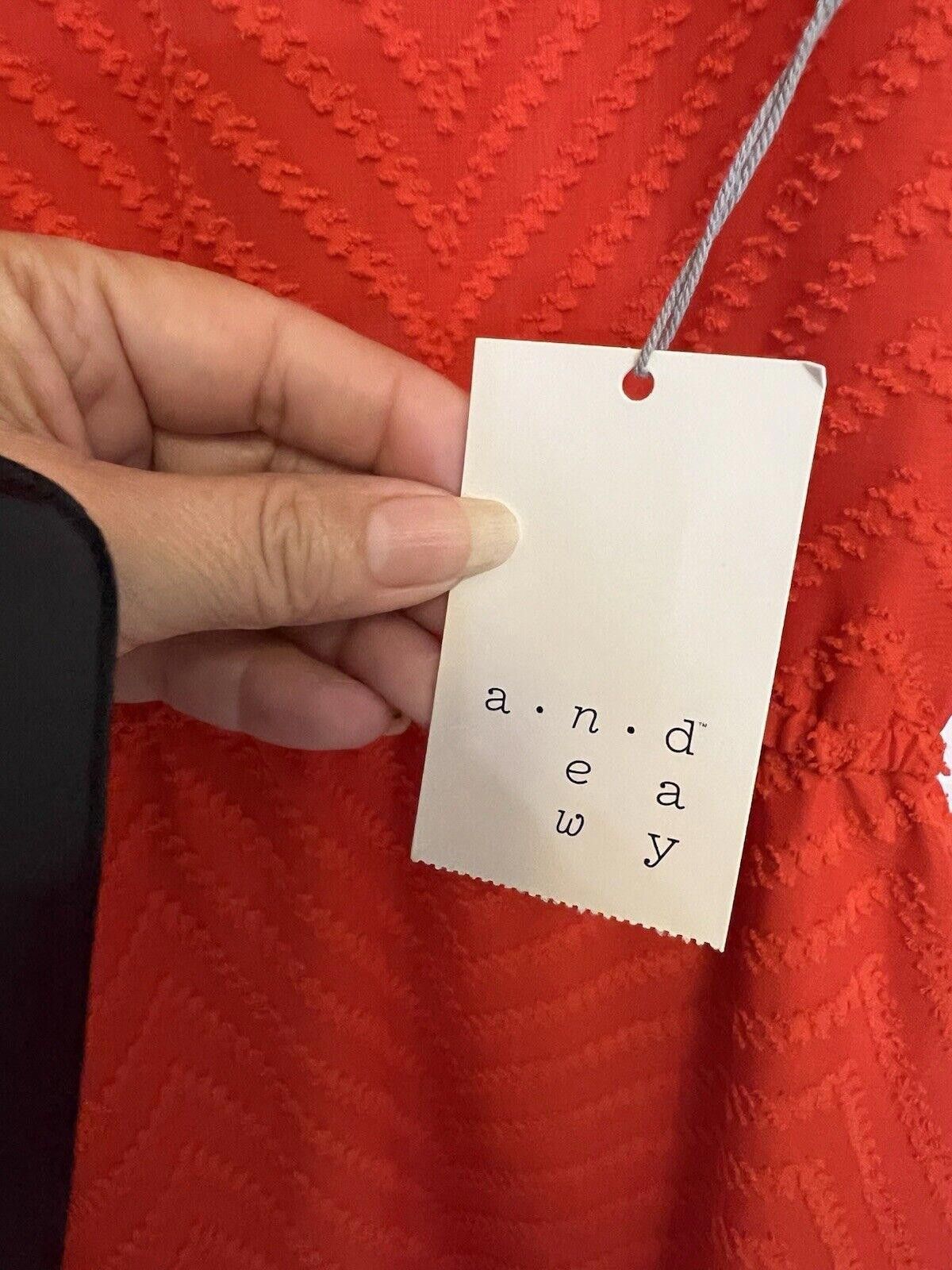 Designer A New Day Tomato Orange Dress Sz XXL Size XXL / US 16-18 / IT 52-54 - 4 Thumbnail