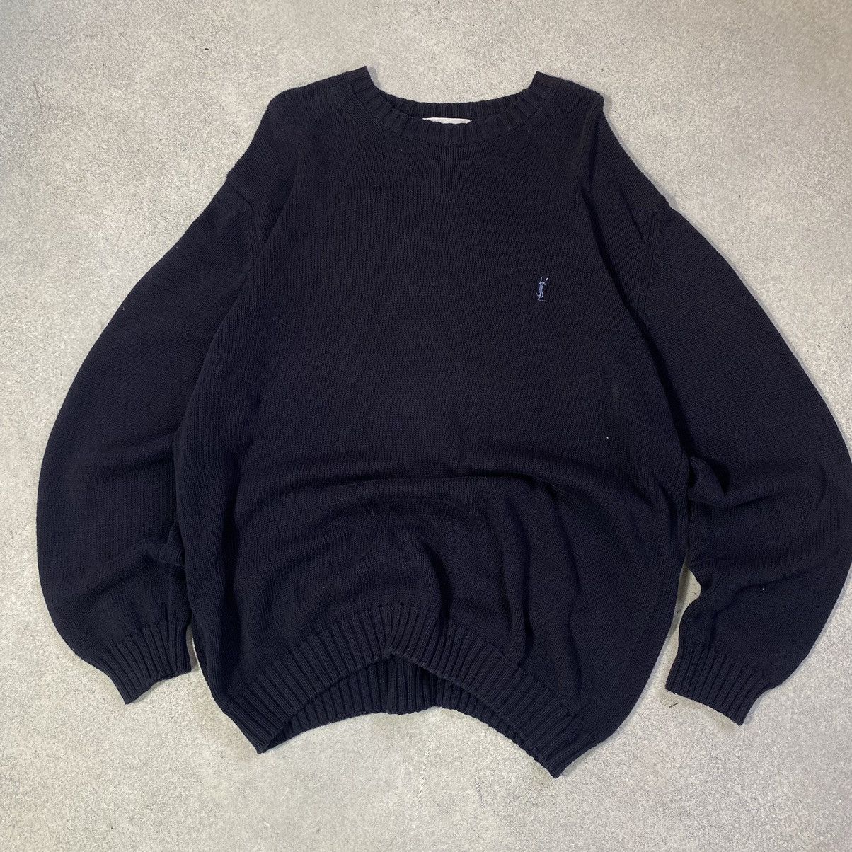 Yves Saint Laurent Vintage Yves Saint Lauren Sweatshirt sweater old money Size US XL / EU 56 / 4 - 2 Thumbnail