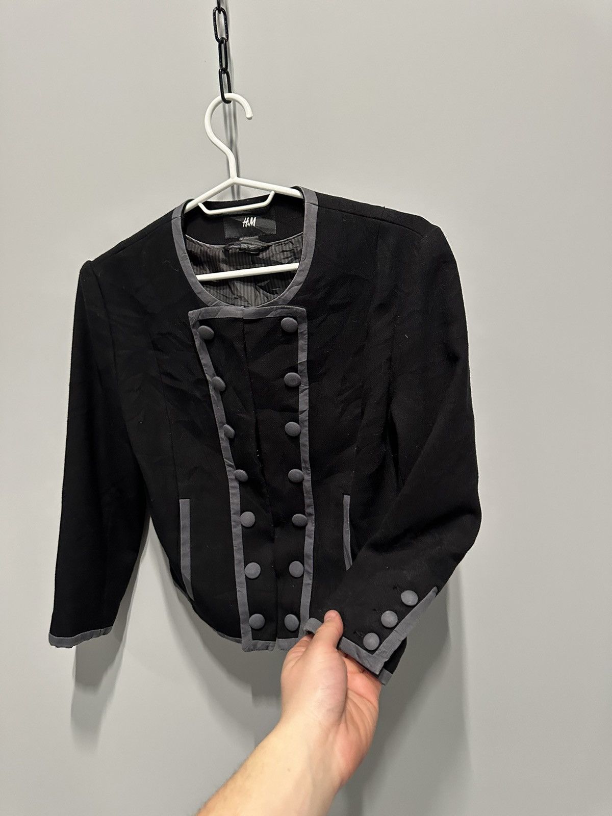 Japanese Brand Vintage Napoleon Military Jacket Coat Punk Japan PPFM Vibe Size M / US 6-8 / IT 42-44 - 4 Thumbnail