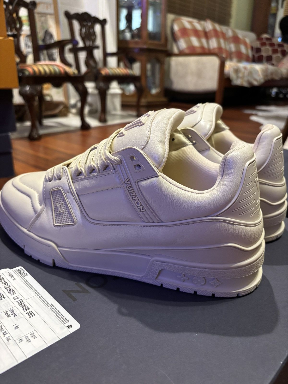 Louis Vuitton Louis vuitton trianer sneaker white. Size US 7.5 / EU 40-41 - 5 Thumbnail