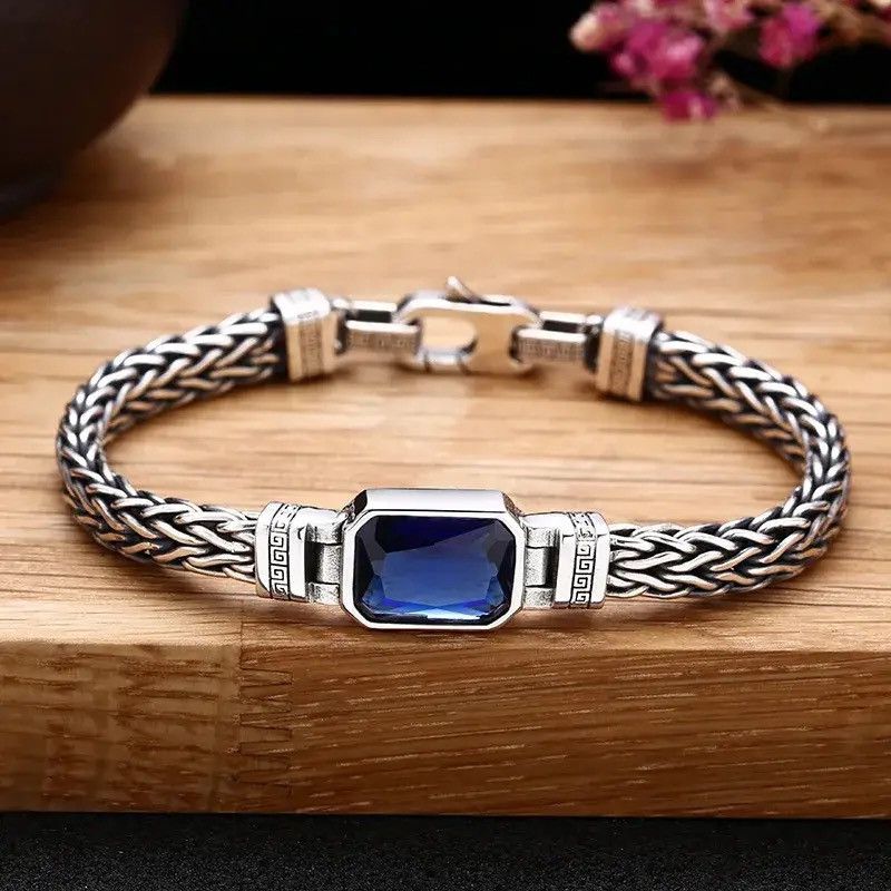 Jewelry 5MM Handmade Woven Cord Bracelet Size ONE SIZE - 1 Thumbnail