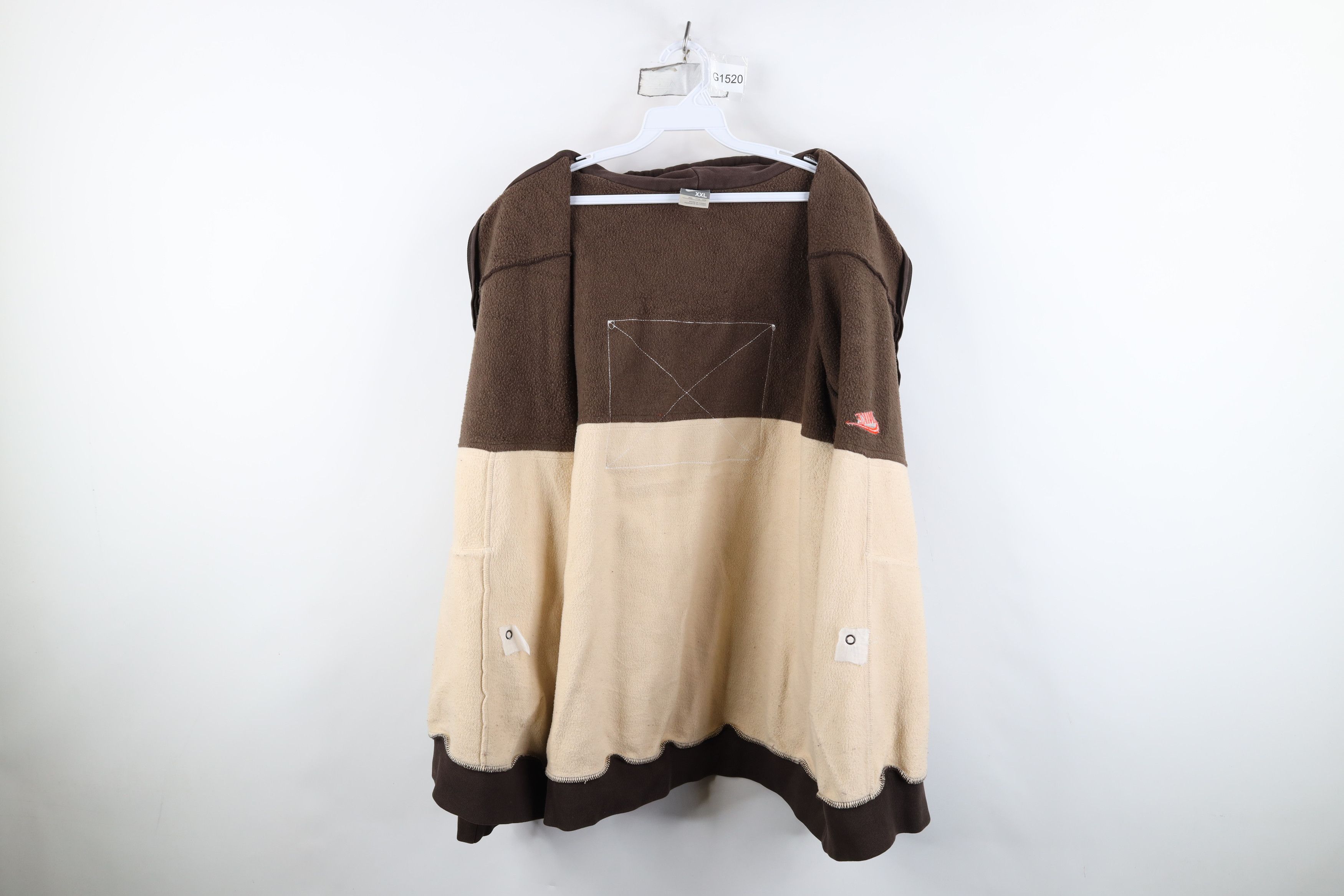 Nike Vintage Nike Scott Mini Swoosh Heavyweight Full Zip Hoodie Size US XXL / EU 58 / 5 - 10 Thumbnail