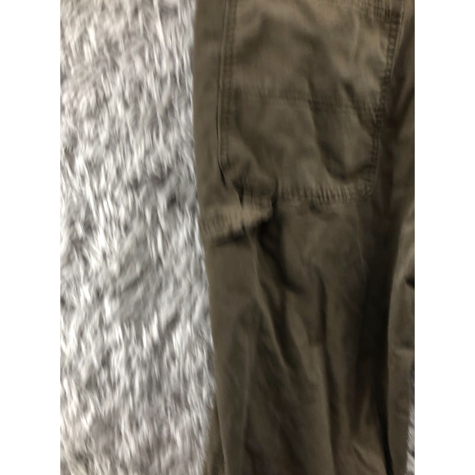 Vintage Canyon Creek Jeans Men Regular 40x30 Brown Beige Lined Fleece 5-Pocket Zip Belt Loops Canvas Cotton Blend Style Straight Vintage No Size US 40 / EU 56 - 7 Thumbnail