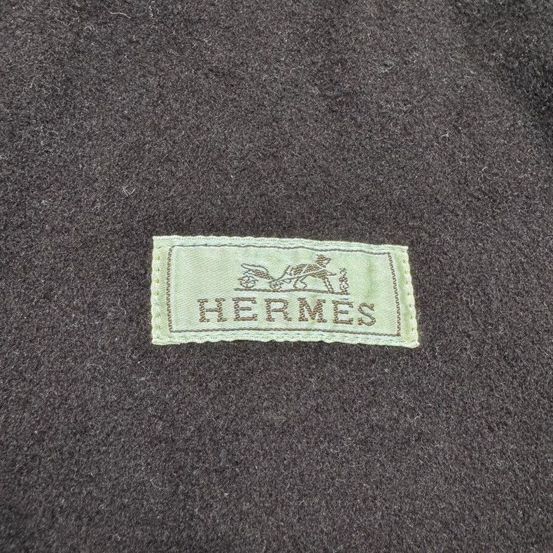 Hermes Hermes Solid cashmere hooded sweatshirt Size US M / EU 48-50 / 2 - 2 Thumbnail