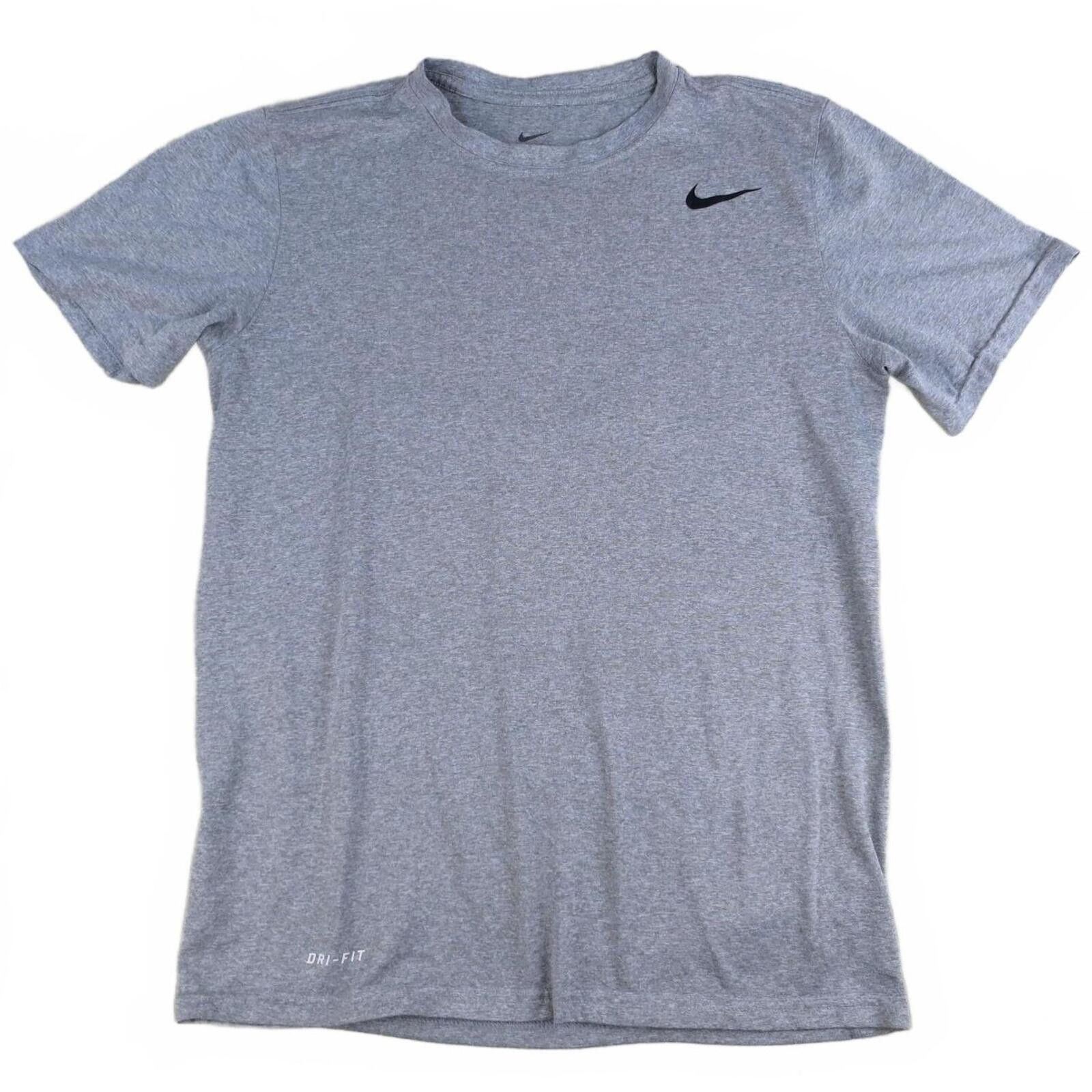 Nike Nike Dri-FIT Gray Short Sleeve Athletic T-Shirt Mens Small Size US S / EU 44-46 / 1 - 1 Thumbnail