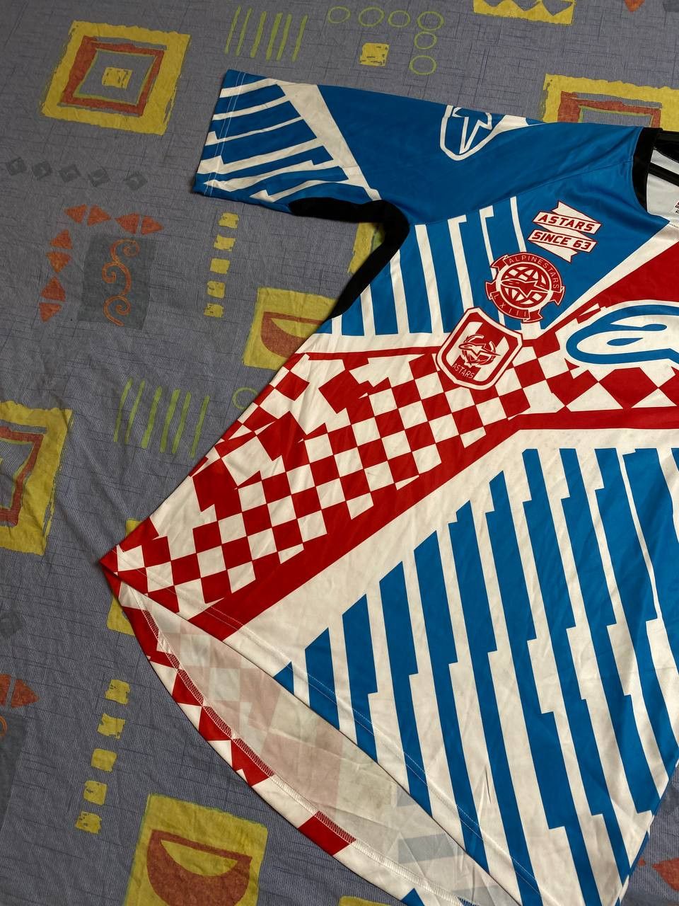 Alpinestars Vintage Alpinestars Jersey Tee big logo Size US XXL / EU 58 / 5 - 2 Thumbnail