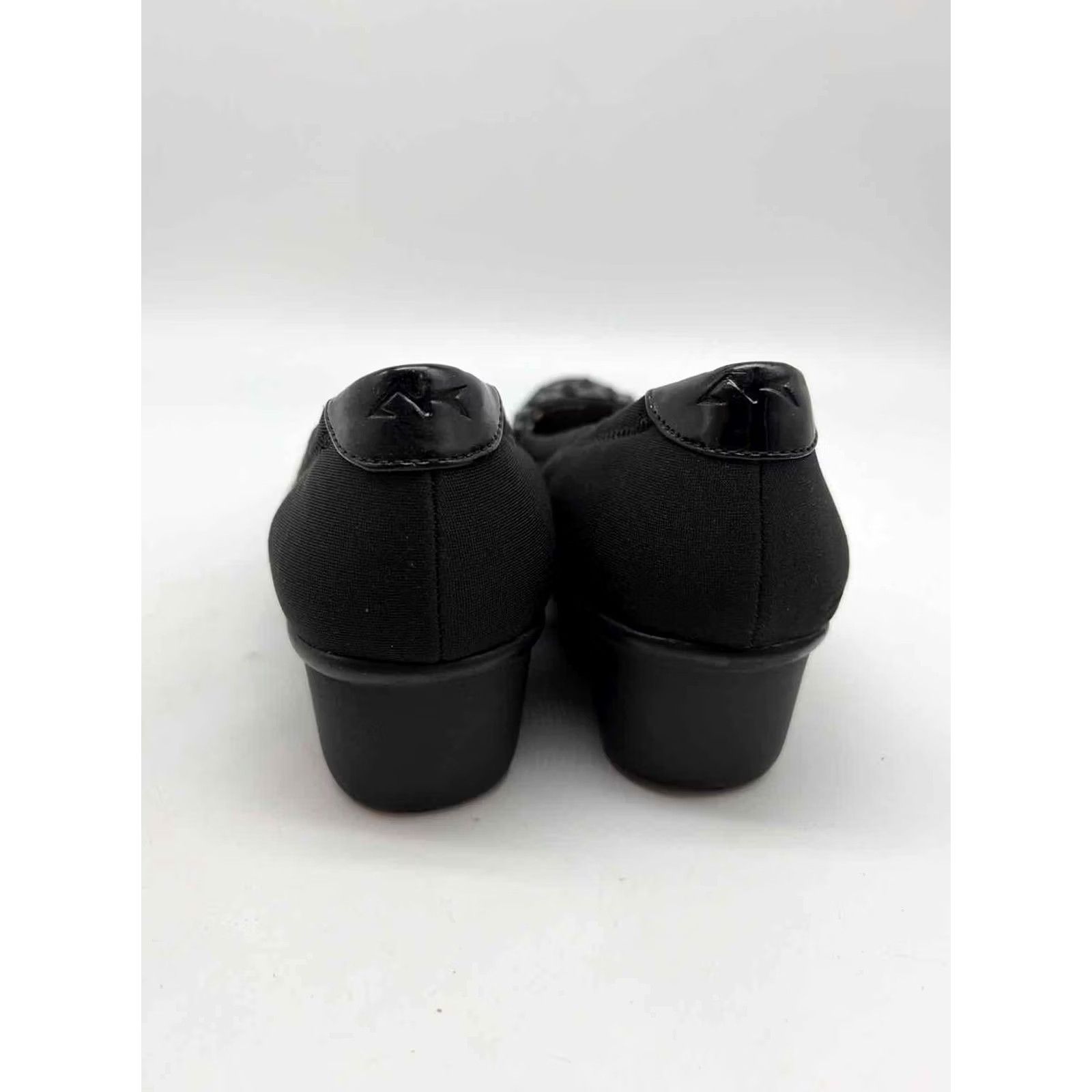 Anne Klein Anne Klein Black Size 7.5 Wedge Heels Size US 8 / IT 38 - 3 Thumbnail