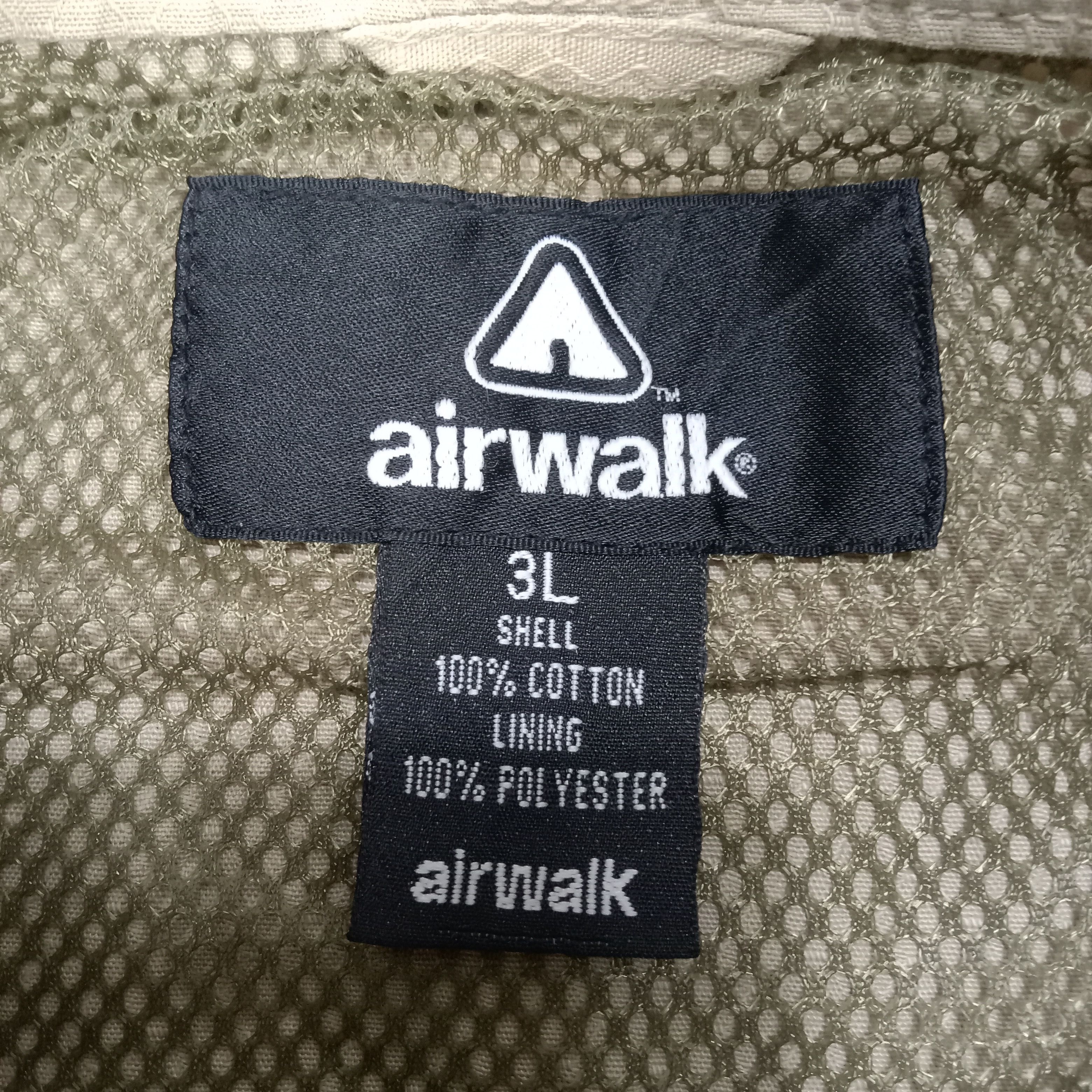 Airwalk × Vintage Airwalk X Skulls Military Style Zipper Jacket Size US XL / EU 56 / 4 - 7 Thumbnail