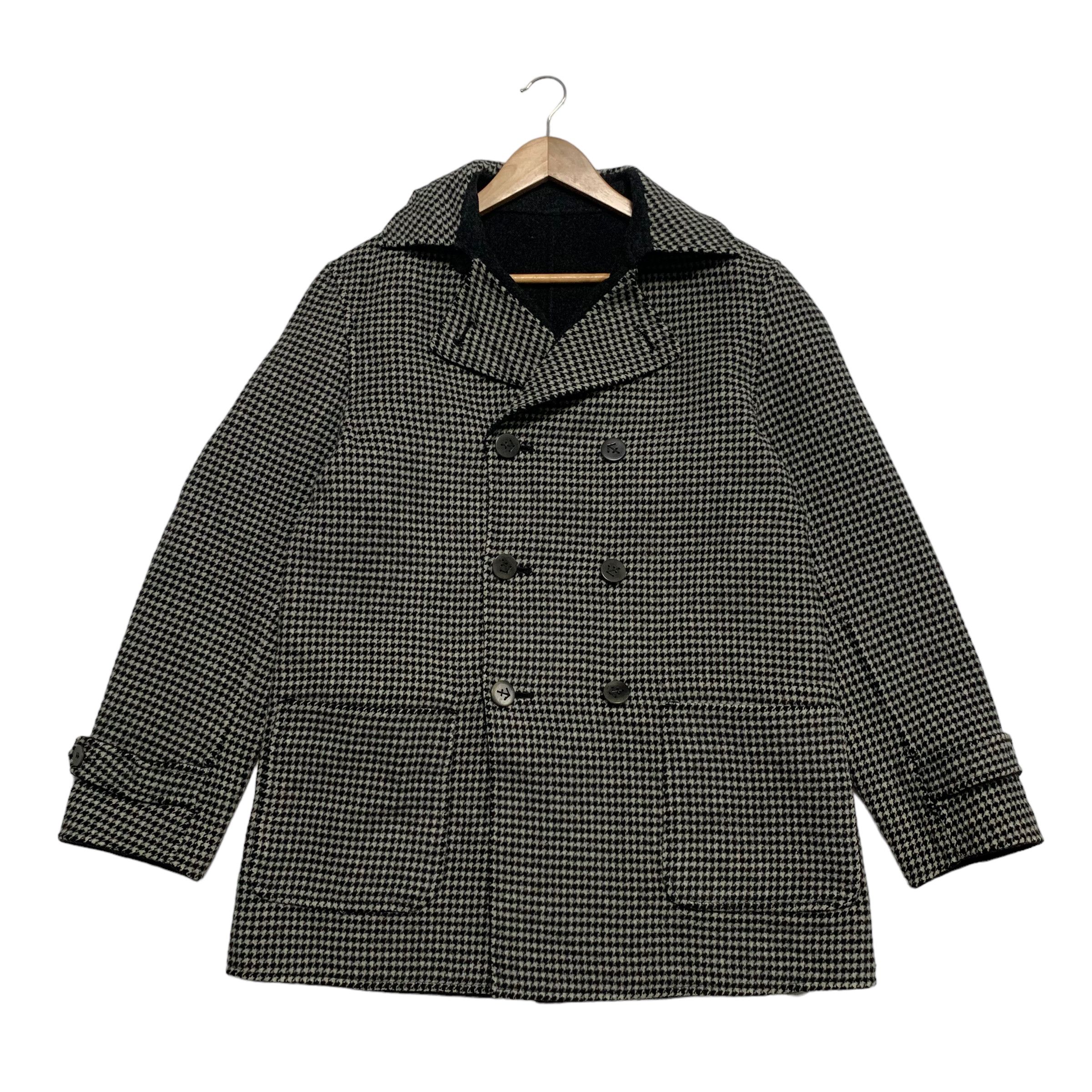 United Arrows United Arrows Tartan Reversible Double Breast Jacket Size US M / EU 48-50 / 2 - 1 Thumbnail