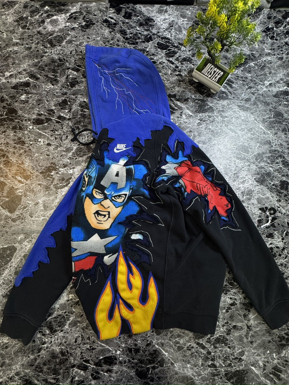 Other Custom Handmade Nike Hoodie Size US S / EU 44-46 / 1 - 7 Thumbnail