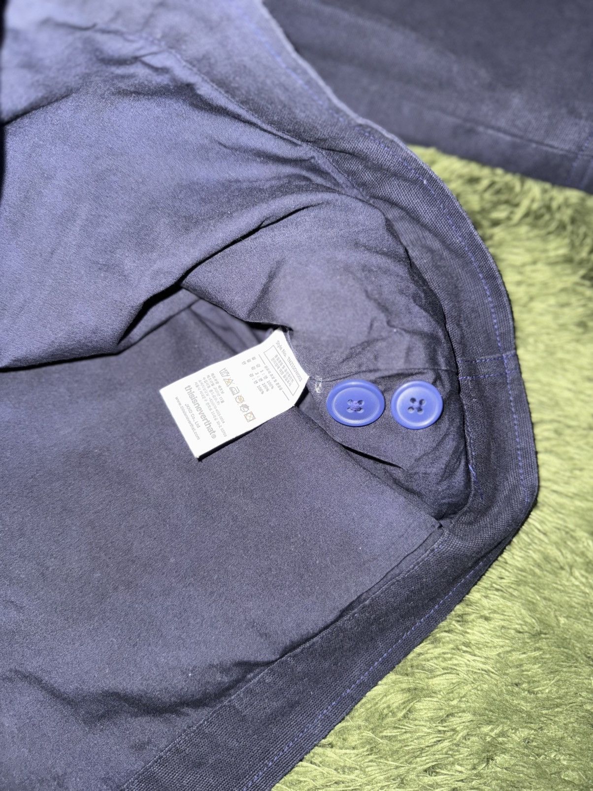 thisisneverthat [L] thisisneverthat Corduroy Collar Coverall Chore Jacket Size US L / EU 52-54 / 3 - 5 Thumbnail