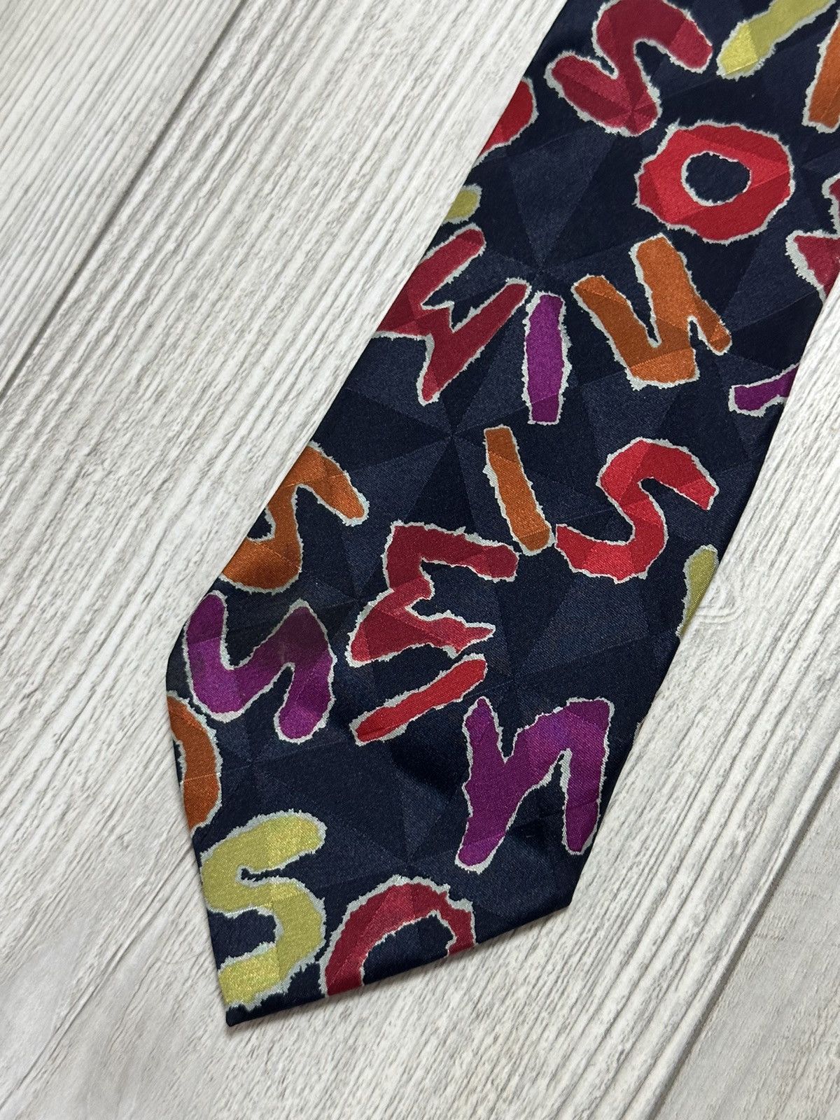 Other Luxury Missoni Cravatte Multicolor Silk Tie Made In Italy Size ONE SIZE - 2 Thumbnail