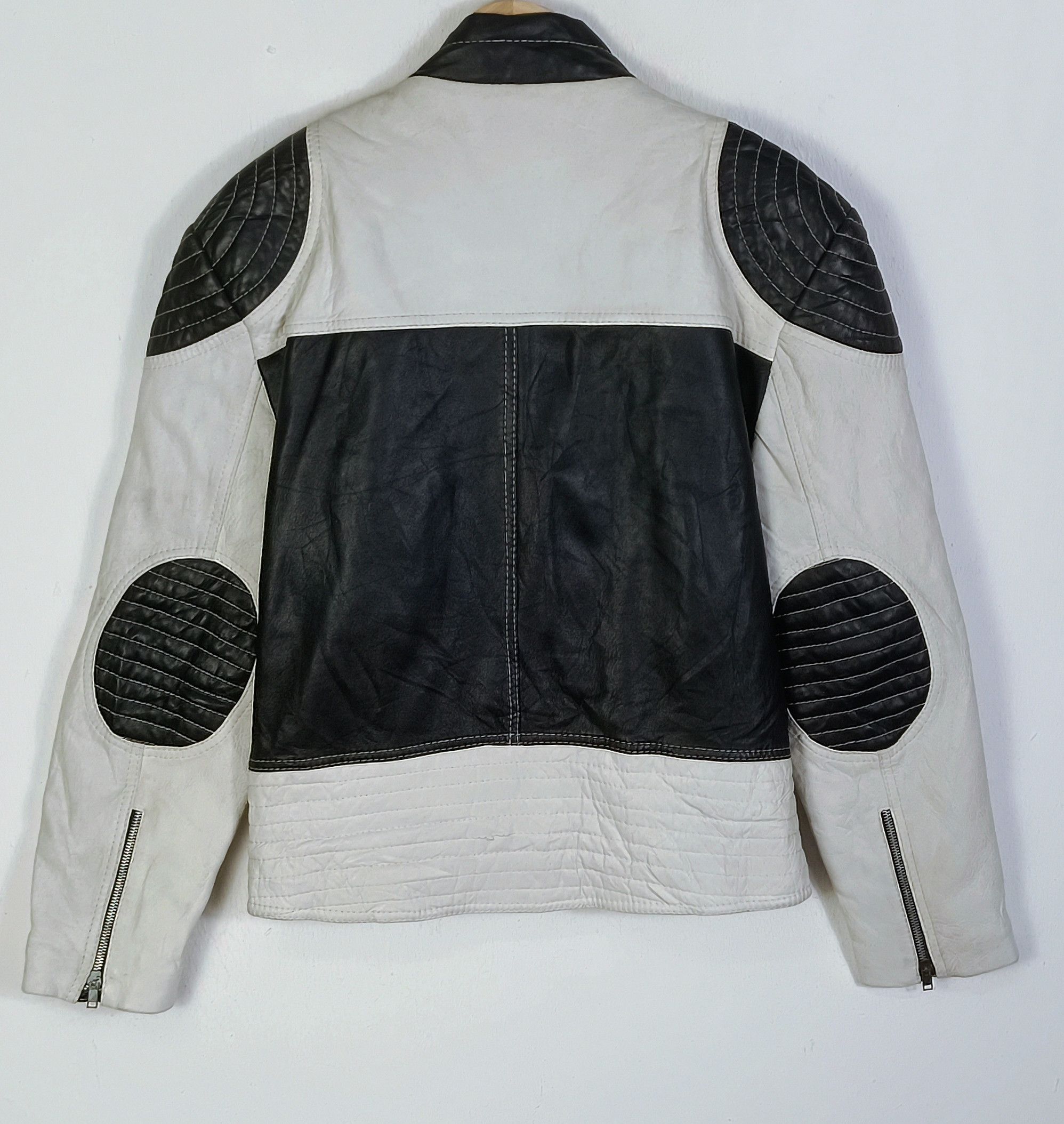 Designer RAMIHILO Biker Leather Jacket Spain Designer Size US M / EU 48-50 / 2 - 3 Thumbnail