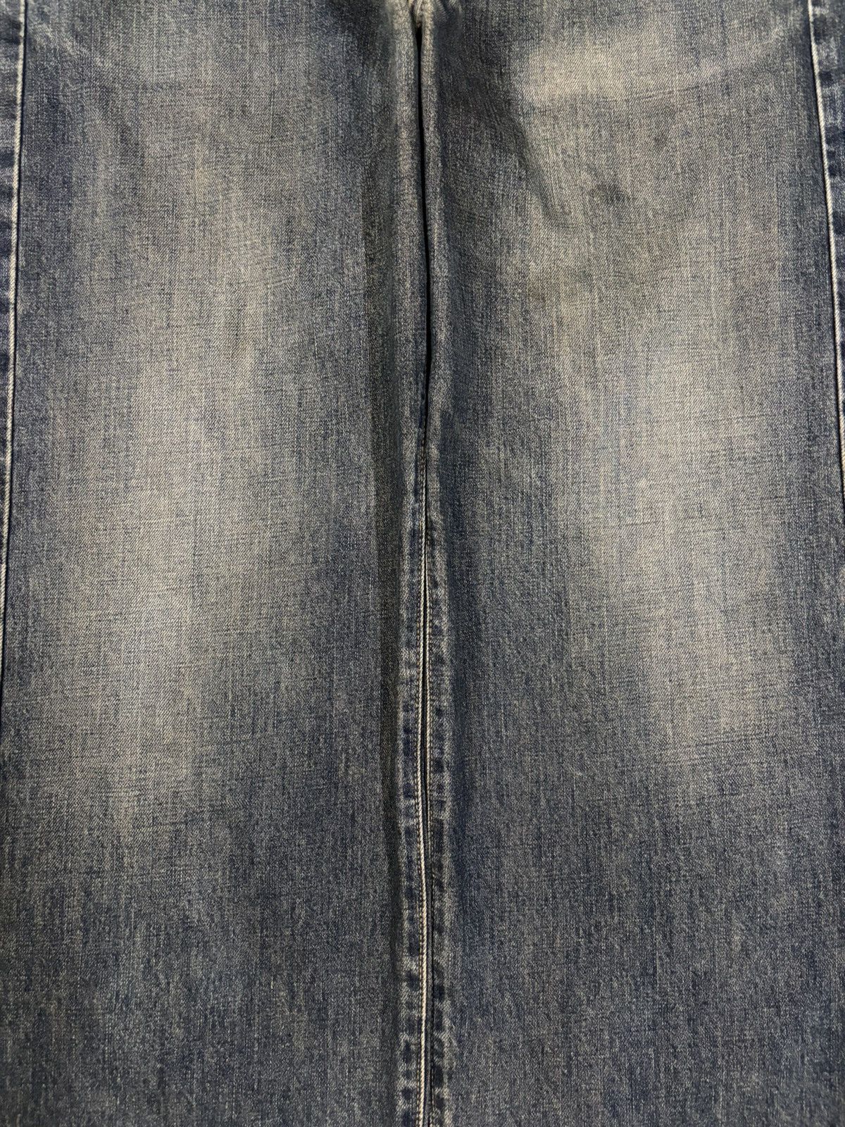 Edwin Vintage Y2K Edwin 405 Indigo Mud Wash Baggy Distressed Jeans Size US 36 / EU 52 - 5 Thumbnail