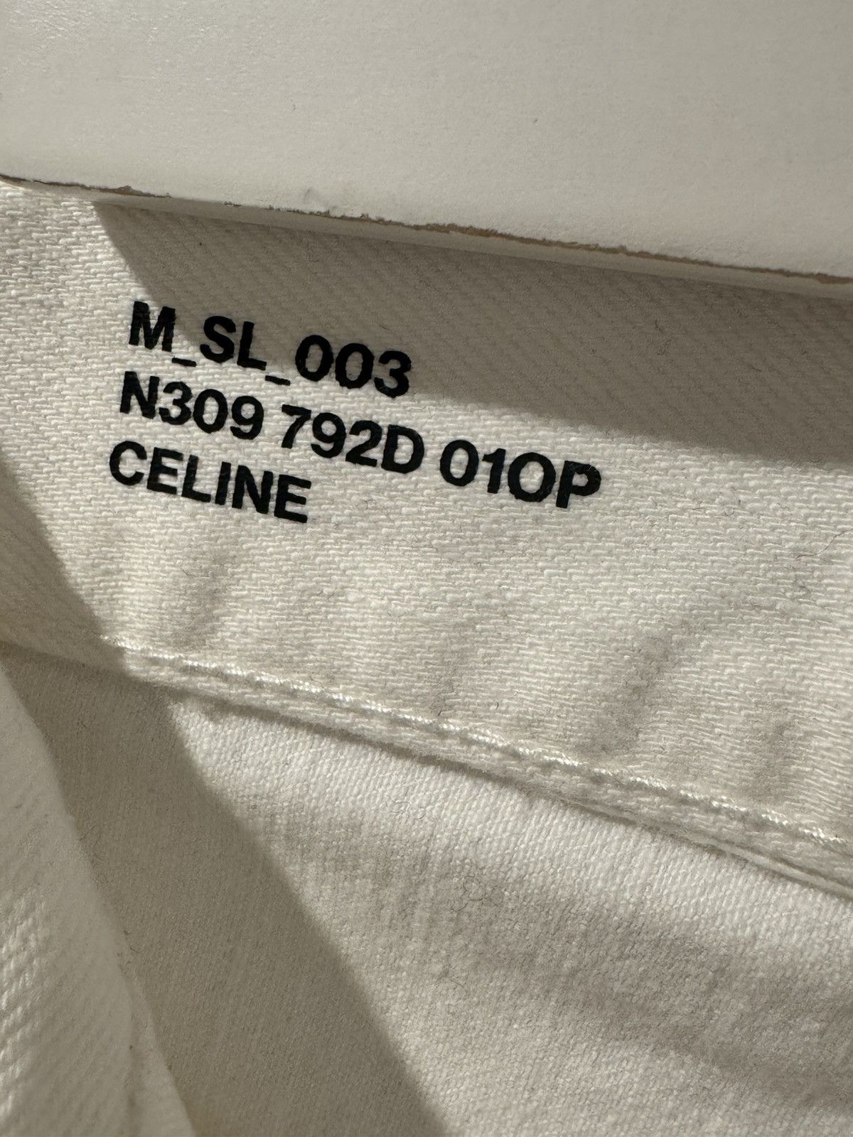 Celine Celine Skinny White Jeans SS21 Size US 28 / EU 44 - 4 Thumbnail