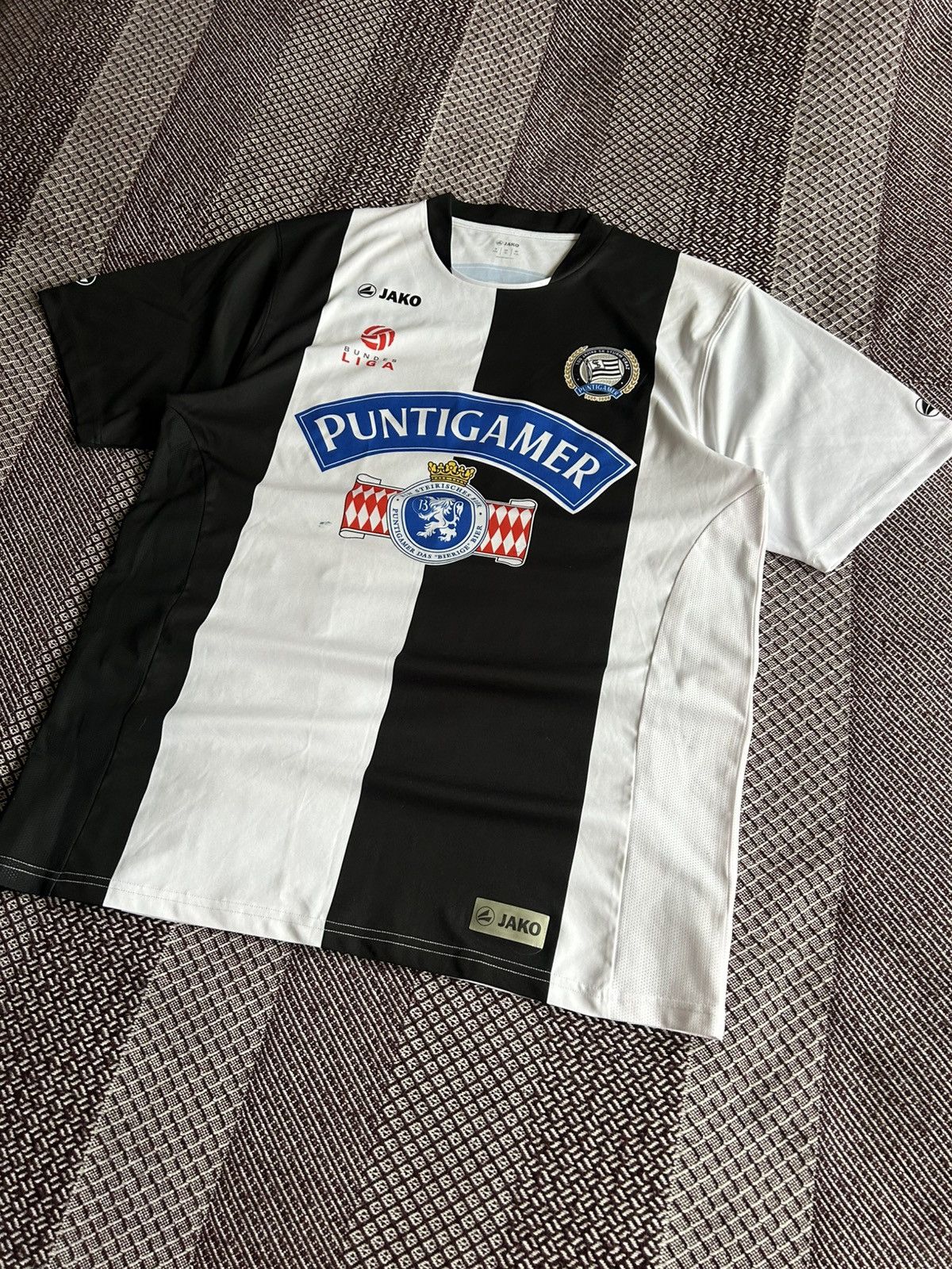 Vintage Jako Sturm Graz Bundesliga 20 Hubert 2010s Football Jersey Size US XL / EU 56 / 4 - 3 Thumbnail