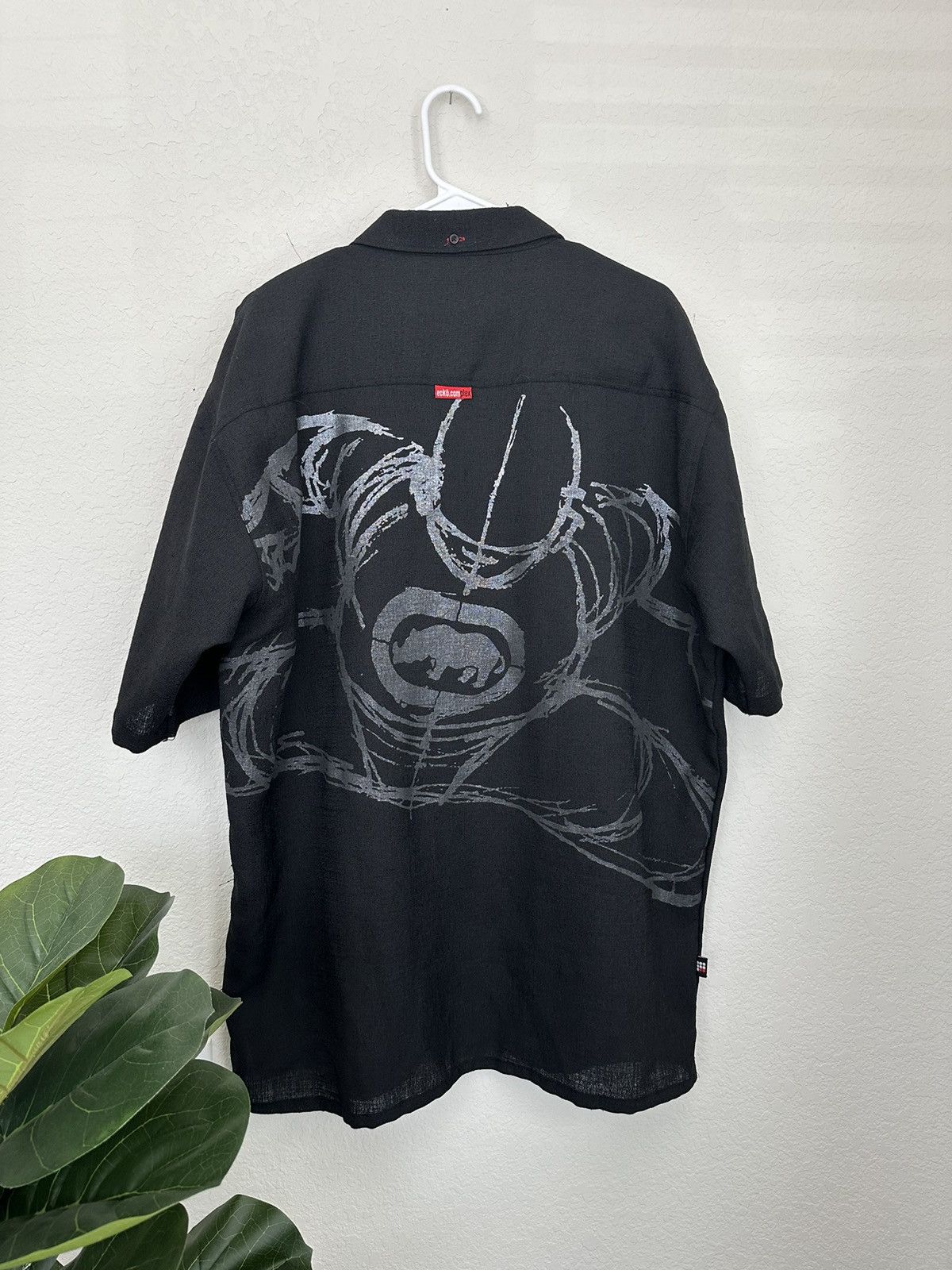 Ecko Unltd. Vintage Y2K Ecko Untld. Button Up Shirt Big Logo Rare Size US XL / EU 56 / 4 - 2 Thumbnail