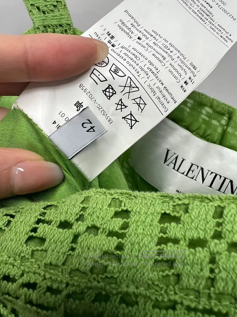 MR & MRS ITALY Valentino Green suit dress Size L / US 10 / IT 46 - 6 Thumbnail