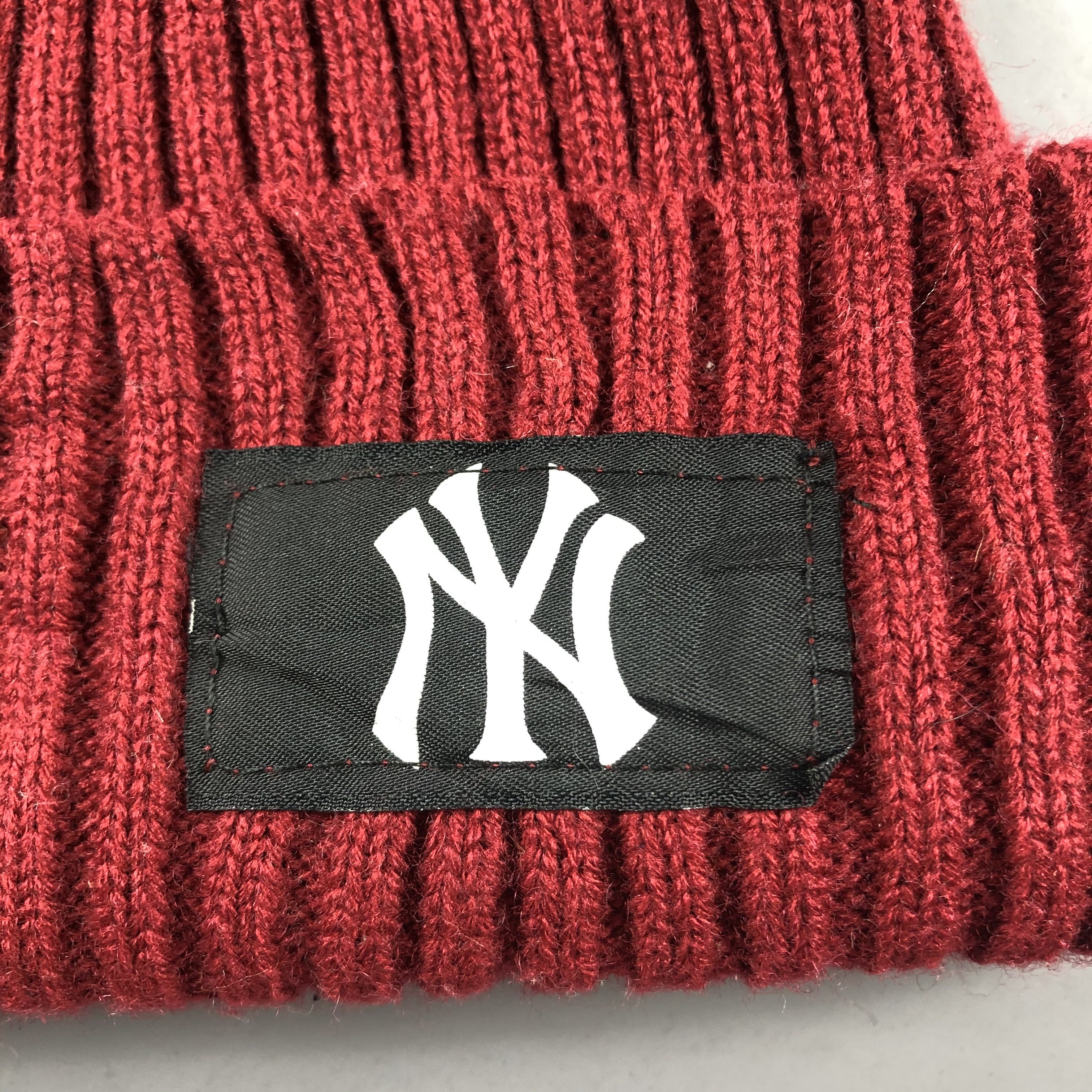 MLB × New Era × New York Yankees New Era x New York Yankees Beanie Snow Hat Snow Cap -D275 Size ONE SIZE - 4 Thumbnail