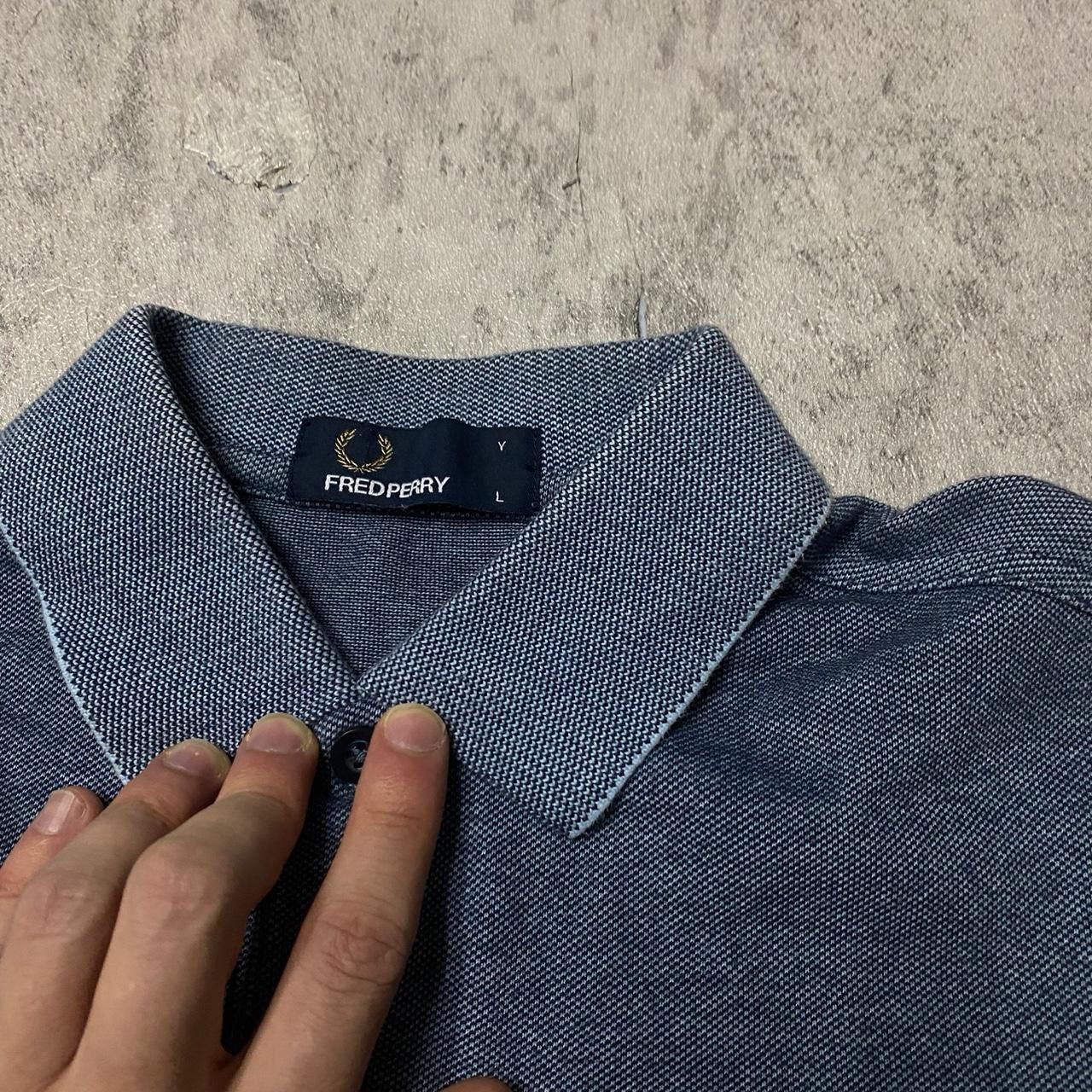 Fred Perry Fred Perry blue polo shirt Size US L / EU 52-54 / 3 - 3 Thumbnail