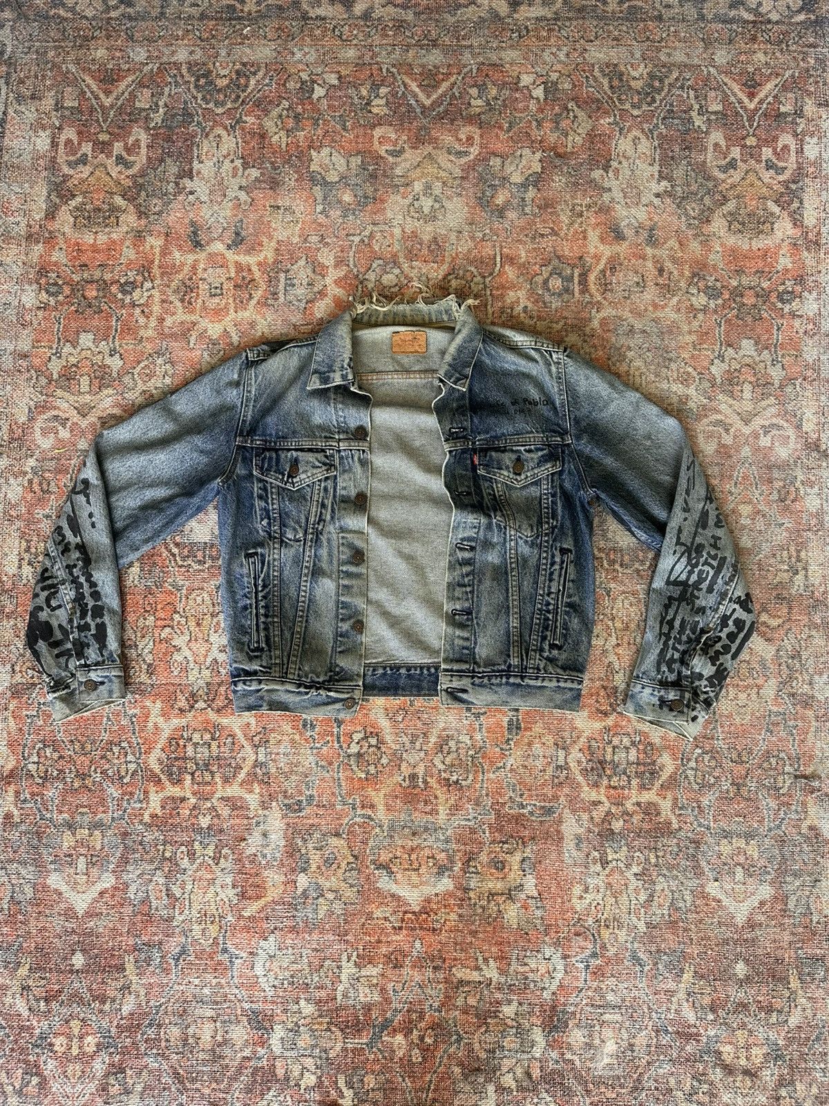 Yeezy Levi’s TLOP Tour Yeezy Denim Jacket Size US M / EU 48-50 / 2 - 1 Thumbnail