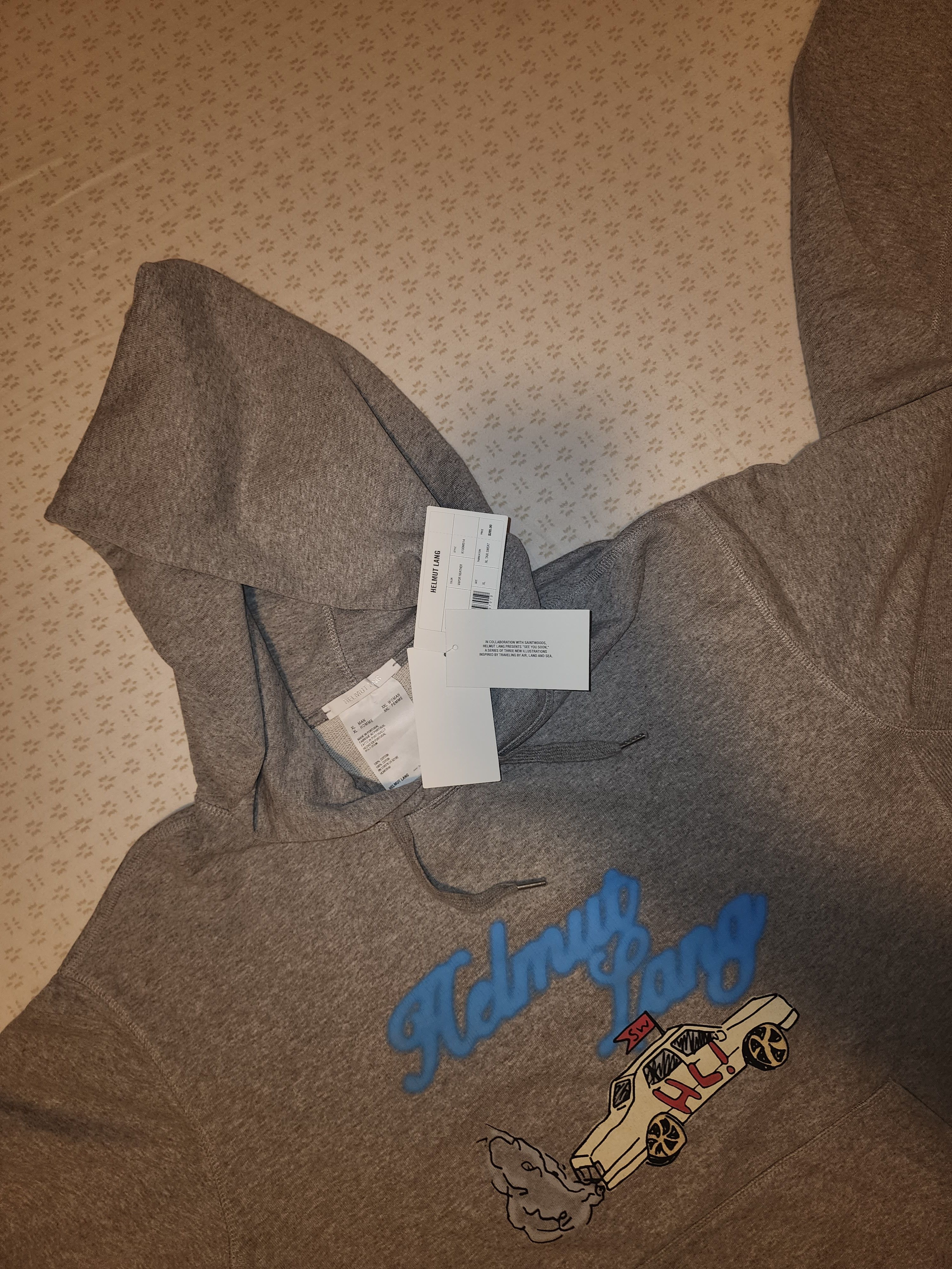 Helmut Lang Helmut Lang x Saintwoods Taxi Hoodie XL Size US XL / EU 56 / 4 - 7 Thumbnail