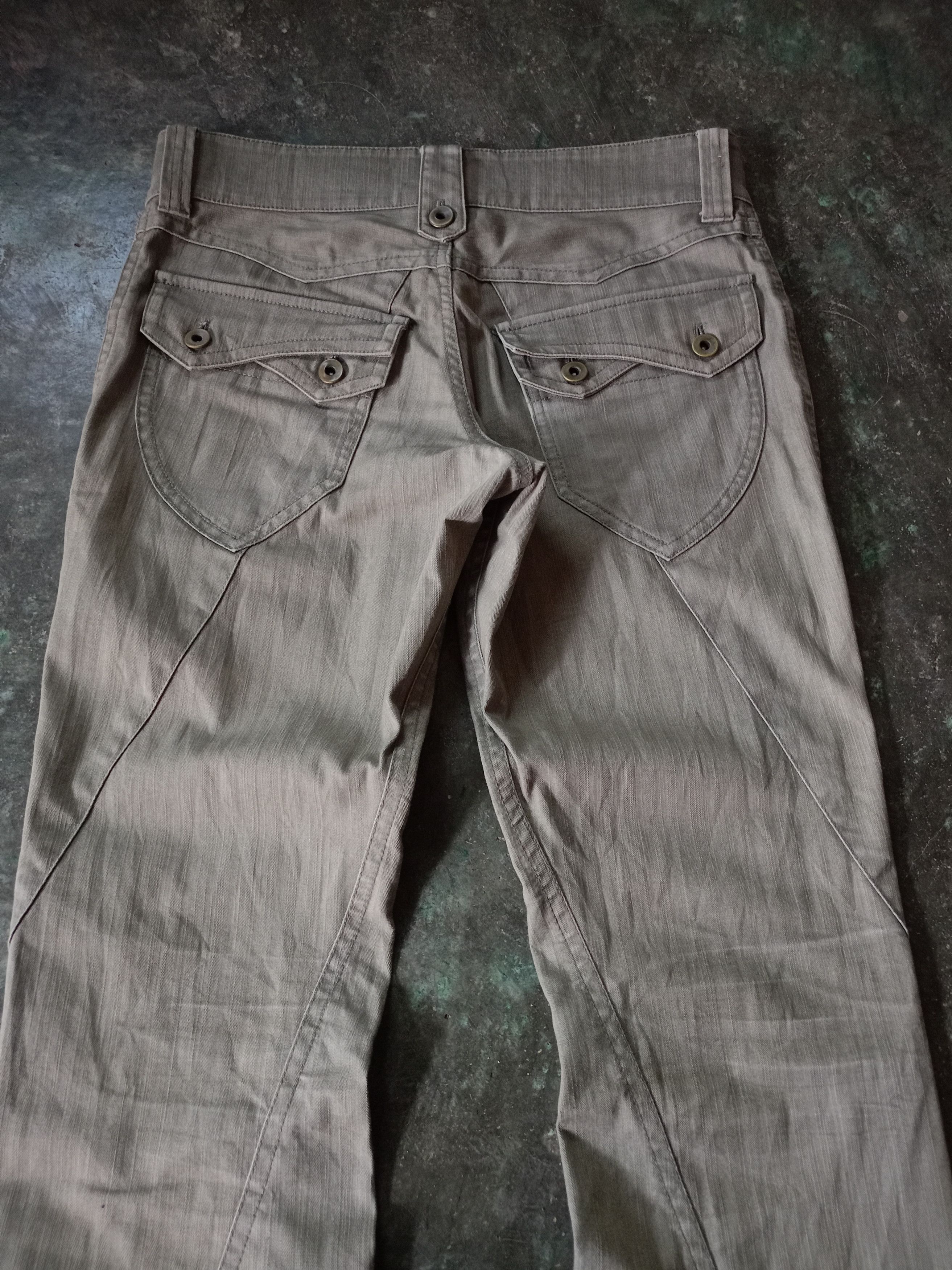 Michel Klein Michel Klein Homme Flared Pants Size US 31 - 3 Thumbnail