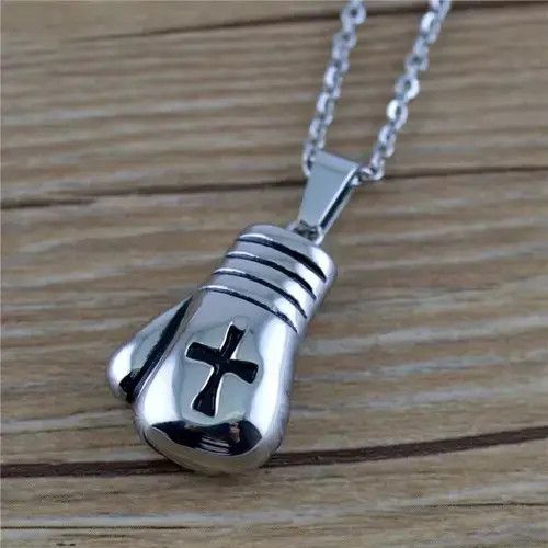 VIBE Cross boxing glove Necklace Size ONE SIZE - 4 Thumbnail