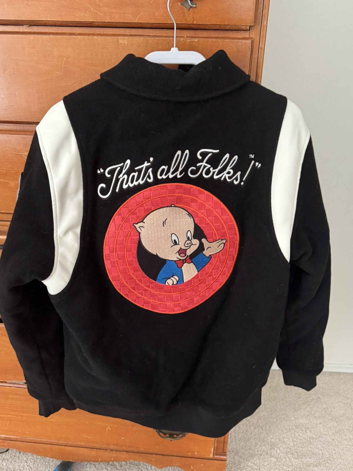 Teddy Fresh Teddy Fresh Looney Tunes Varsity Jacket Size US M / EU 48-50 / 2 - 2 Thumbnail