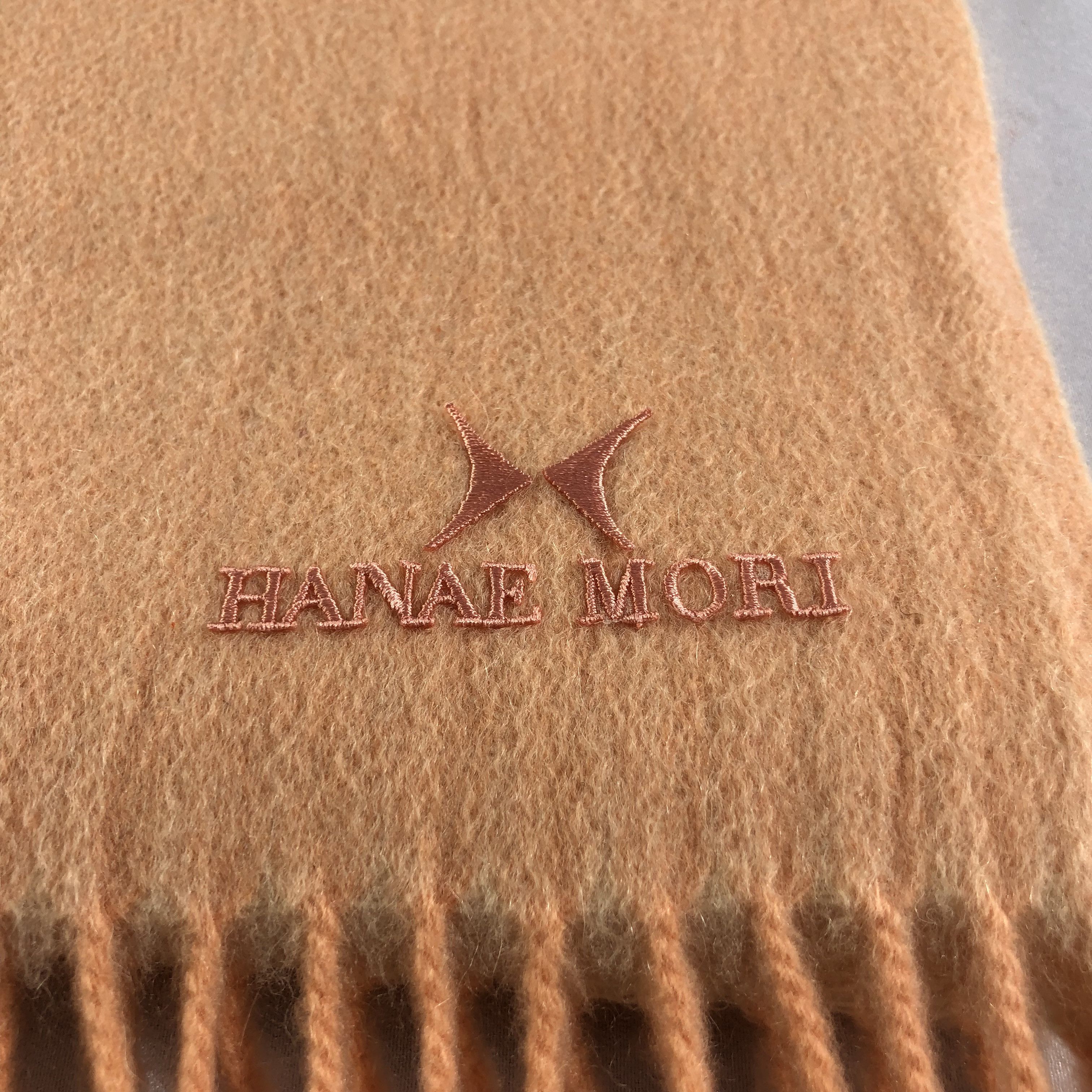 Hanae Mori Hanae Mori Cashmere Scarf Muffler Neckwear V485 Size ONE SIZE - 4 Thumbnail