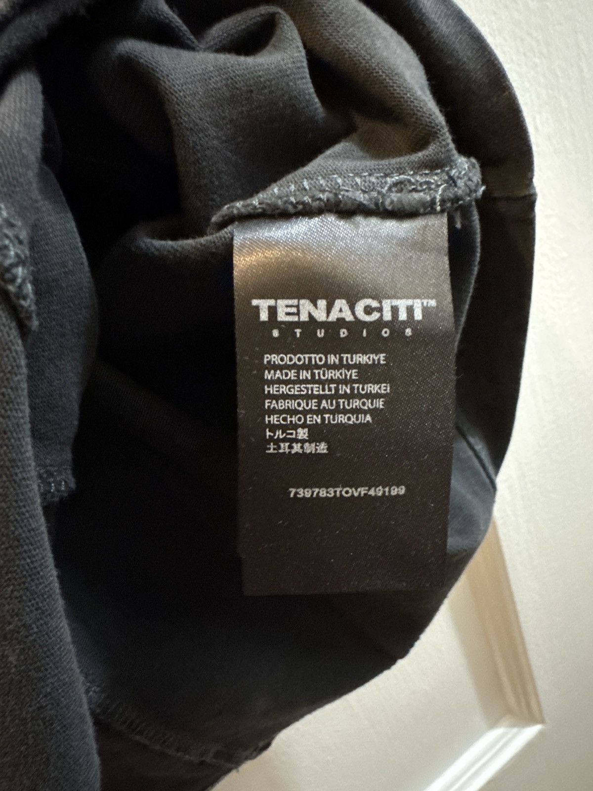 Other Tenaciti 789 Tuffbreed Street Aesthetic Black Tee Size US S / EU 44-46 / 1 - 5 Thumbnail